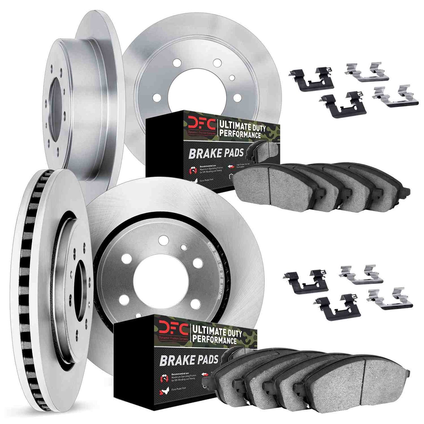 Dynamic Friction Company Disc Brake Kit 6414-67012