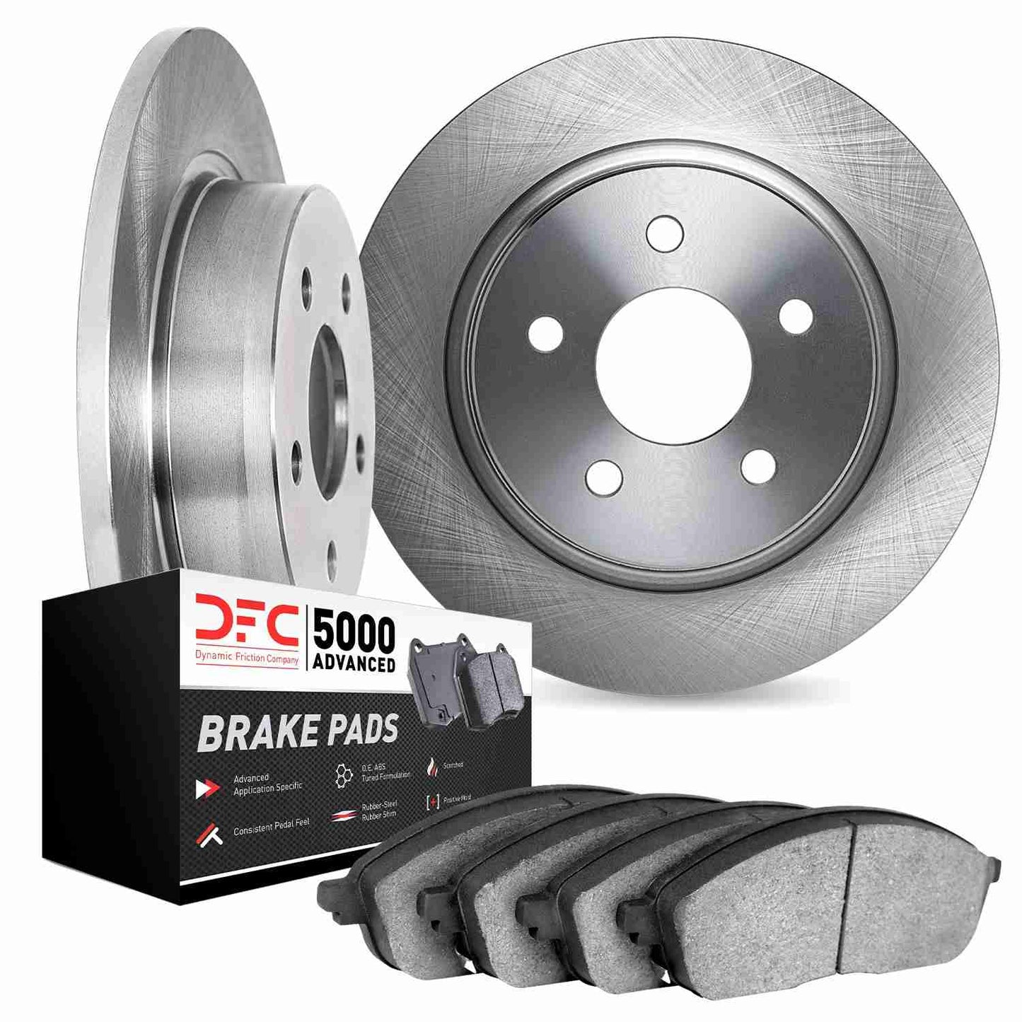 Dynamic Friction Company Disc Brake Kit 6502-27215