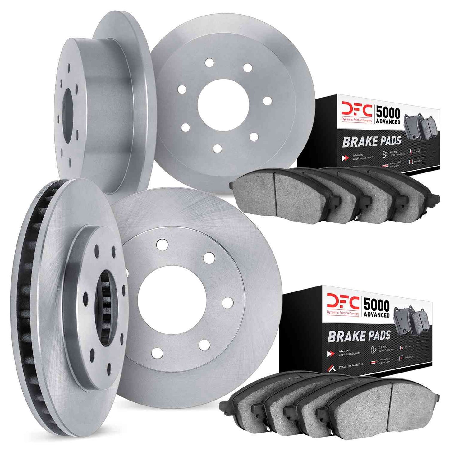 Dynamic Friction Company Disc Brake Kit 6504-55093