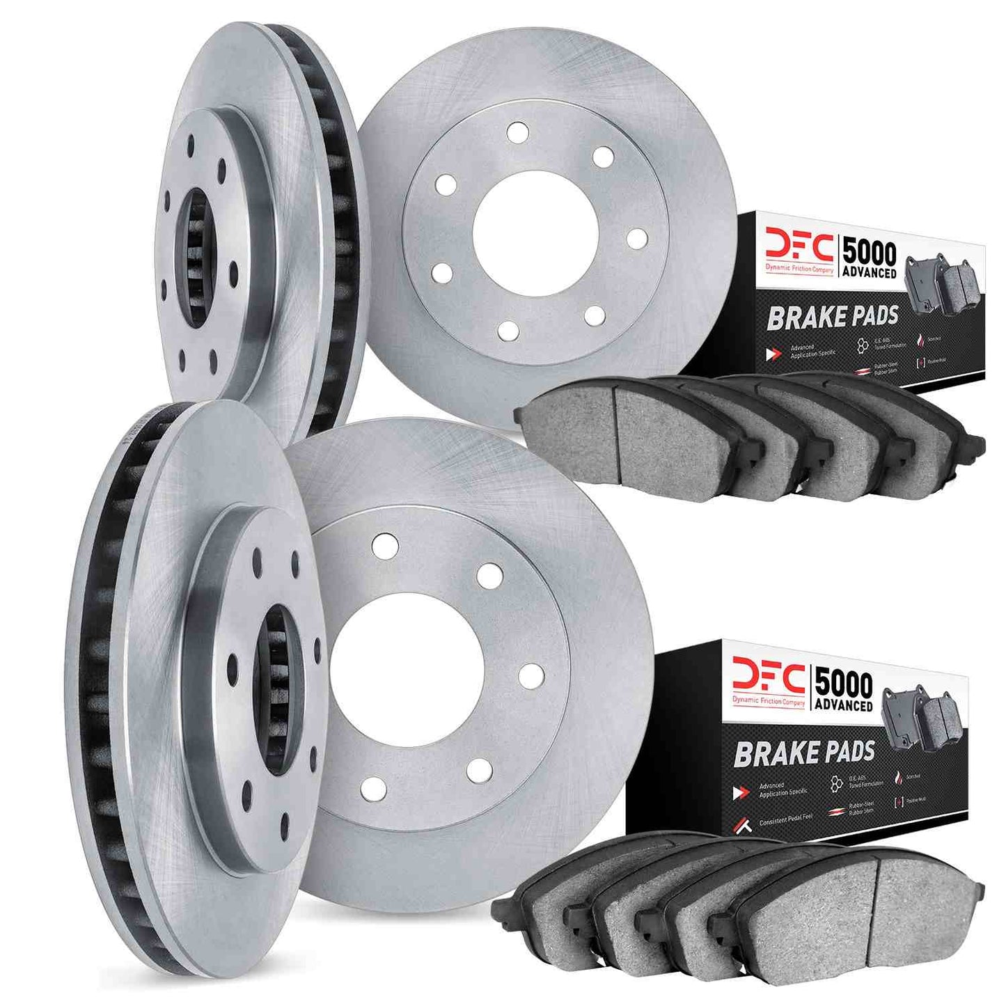 Dynamic Friction Company Disc Brake Kit 6504-55124