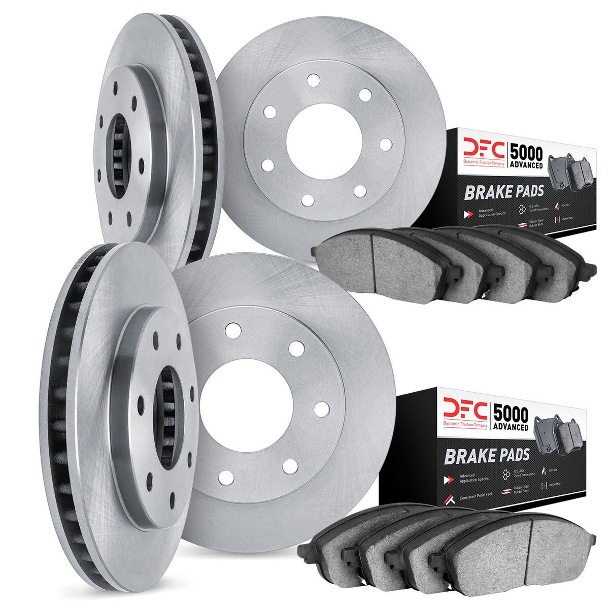 Dynamic Friction Company Disc Brake Kit 6504-55124