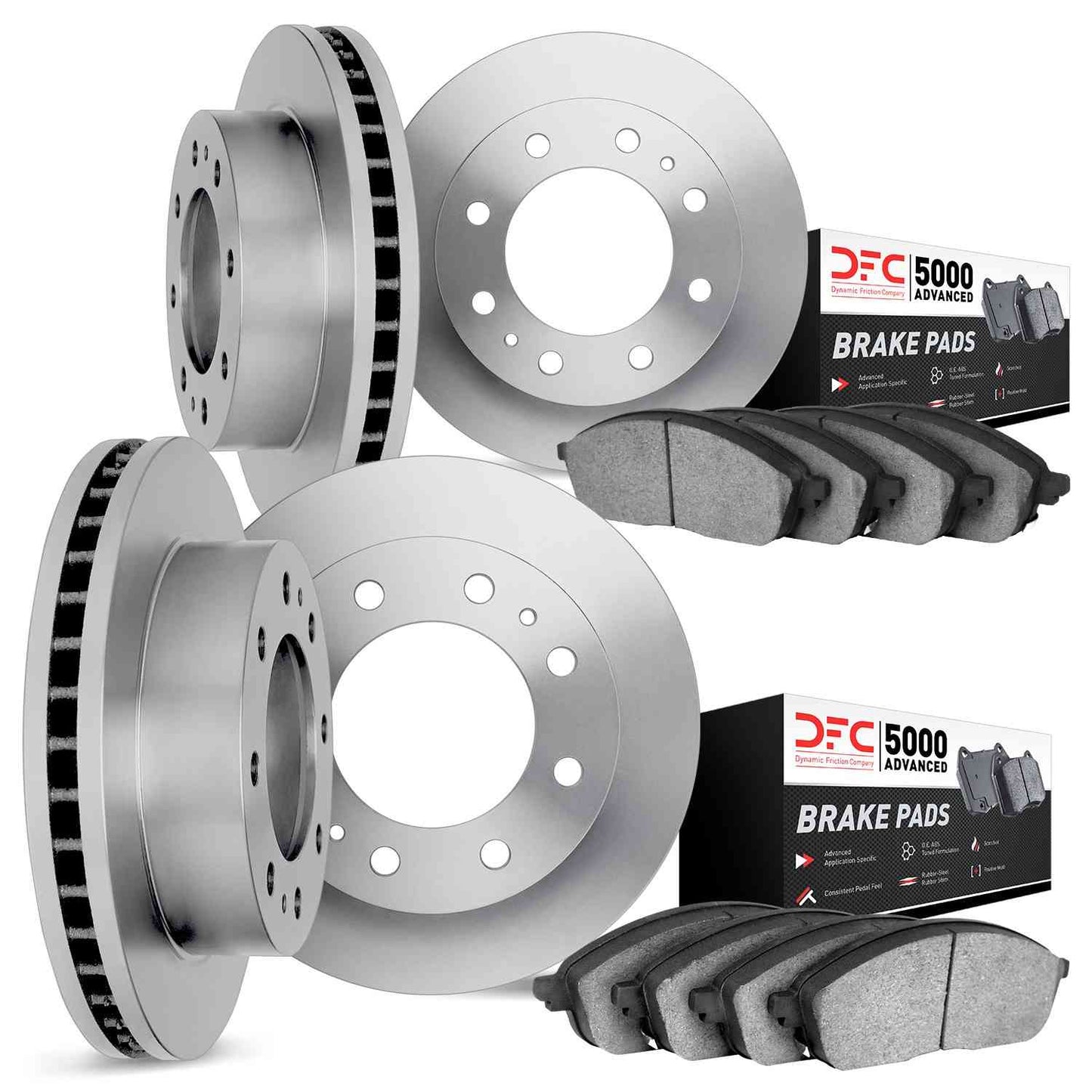 Dynamic Friction Company Disc Brake Kit 6504-55136