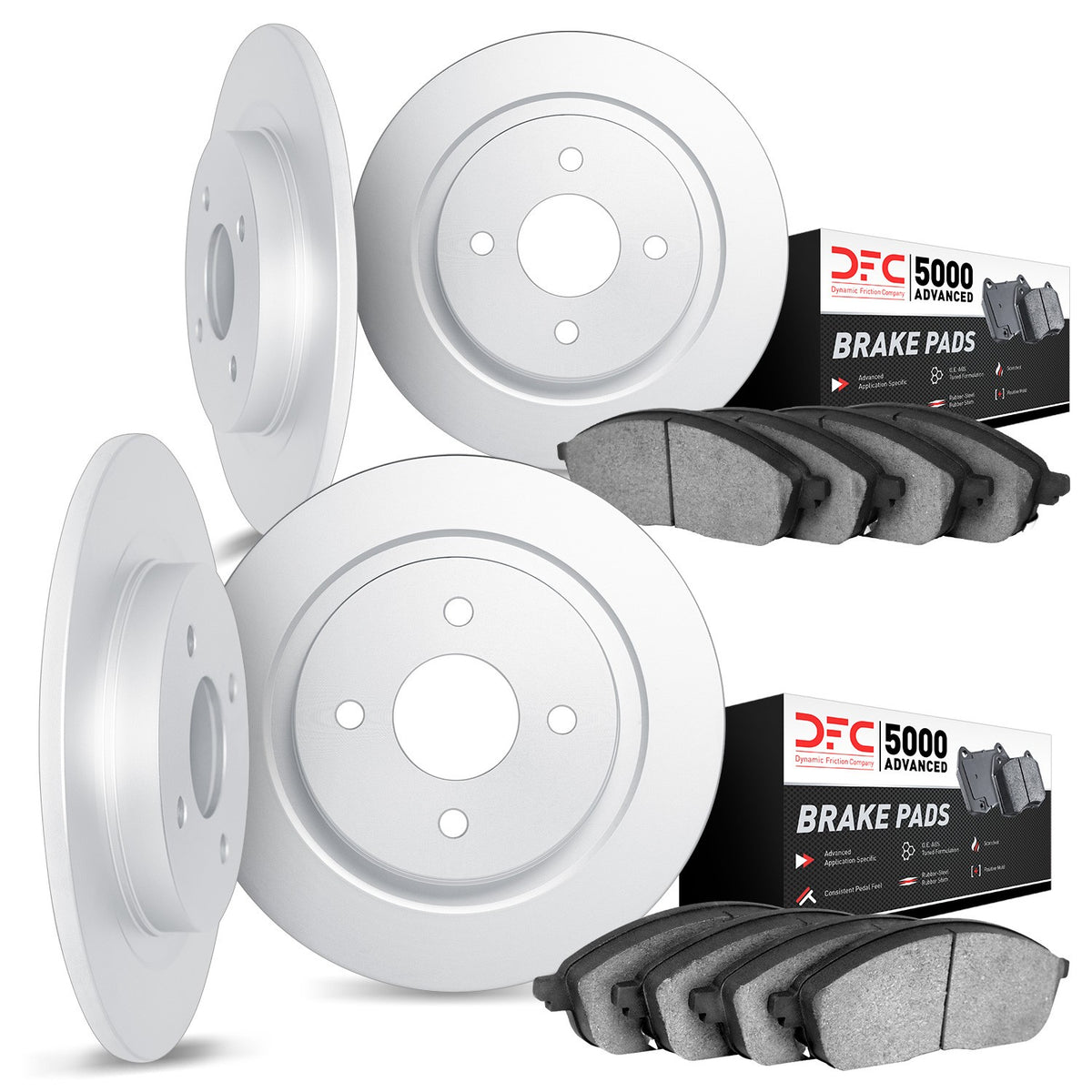 Dynamic Friction Company Disc Brake Kit 6504-65012