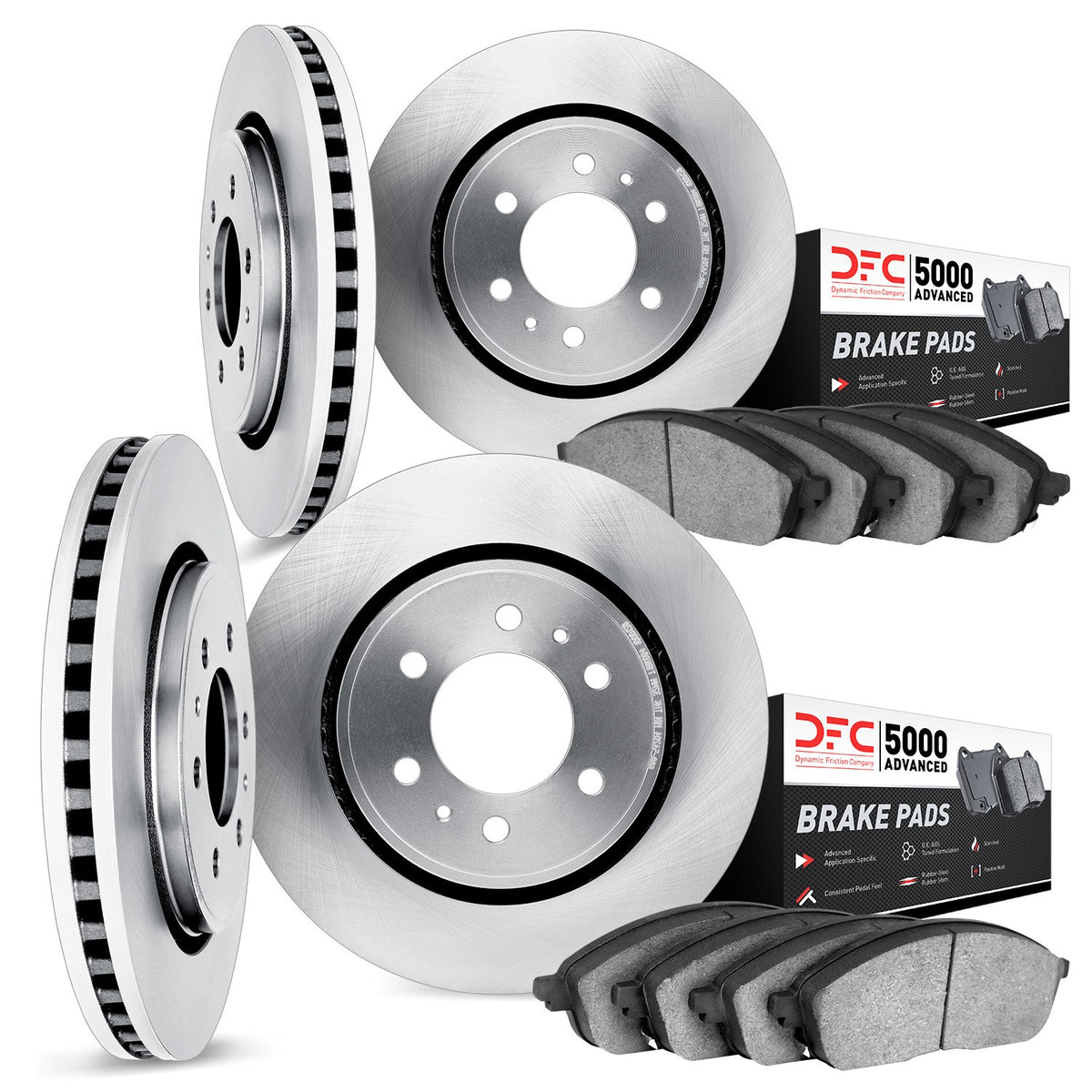 Dynamic Friction Company Disc Brake Kit 6504-67293