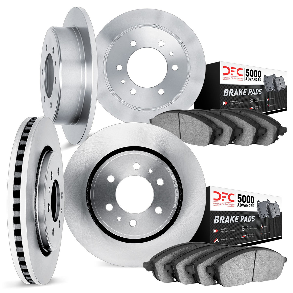 Dynamic Friction Company Disc Brake Kit 6504-72118