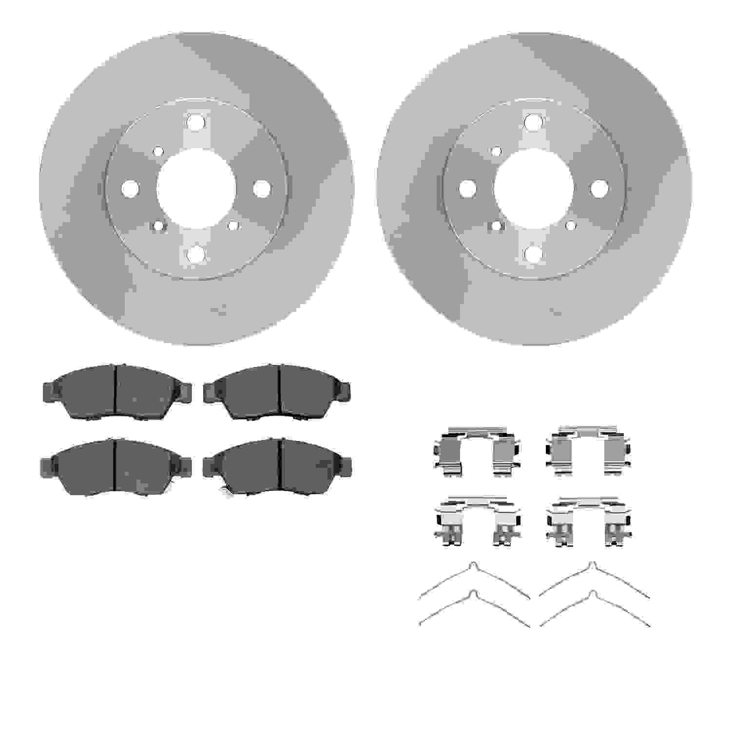 Dynamic Friction Company Disc Brake Kit 6512-01032
