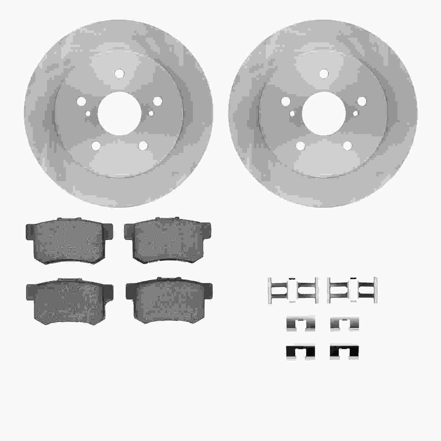 Dynamic Friction Company Disc Brake Kit 6512-01038