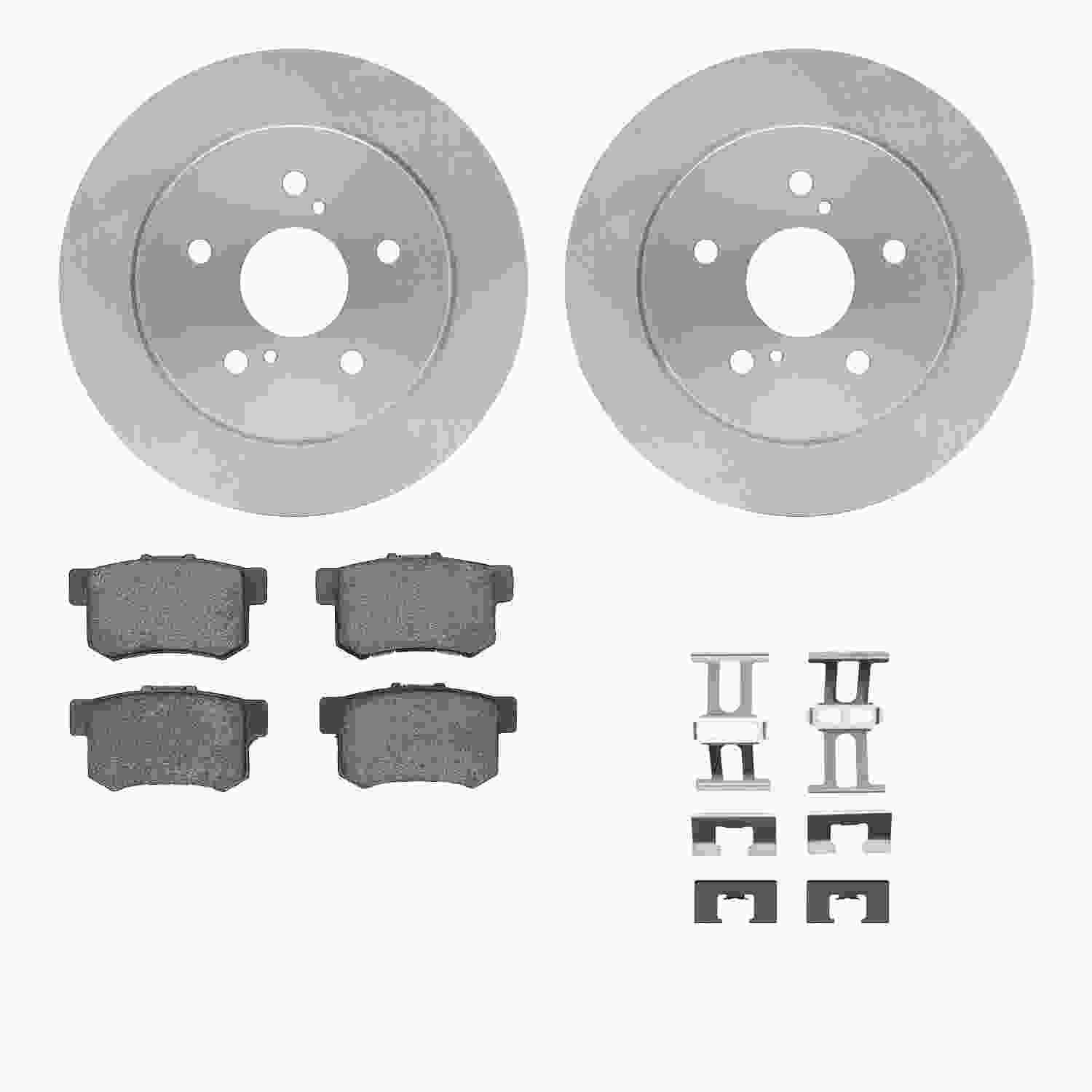 Dynamic Friction Company Disc Brake Kit 6512-01041