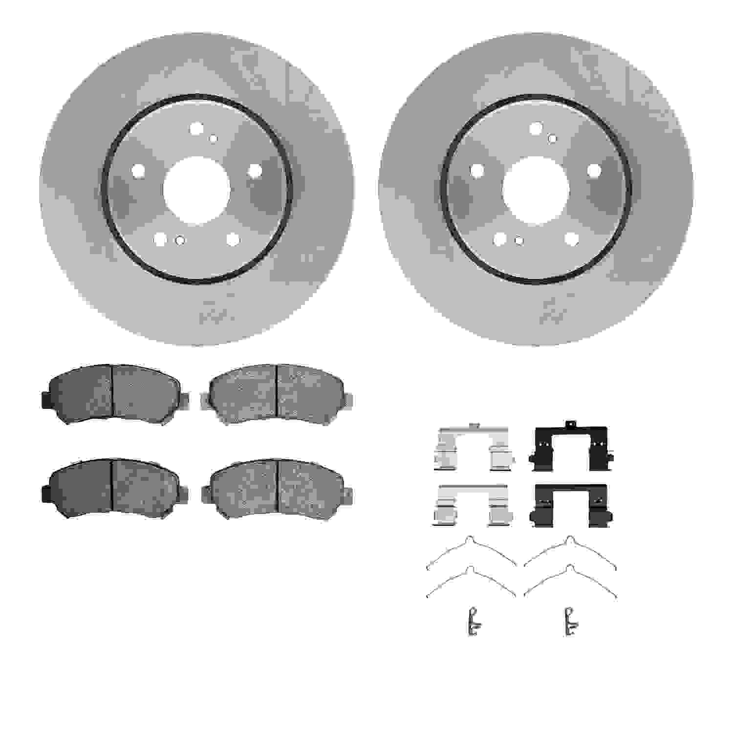 Dynamic Friction Company Disc Brake Kit 6512-01044