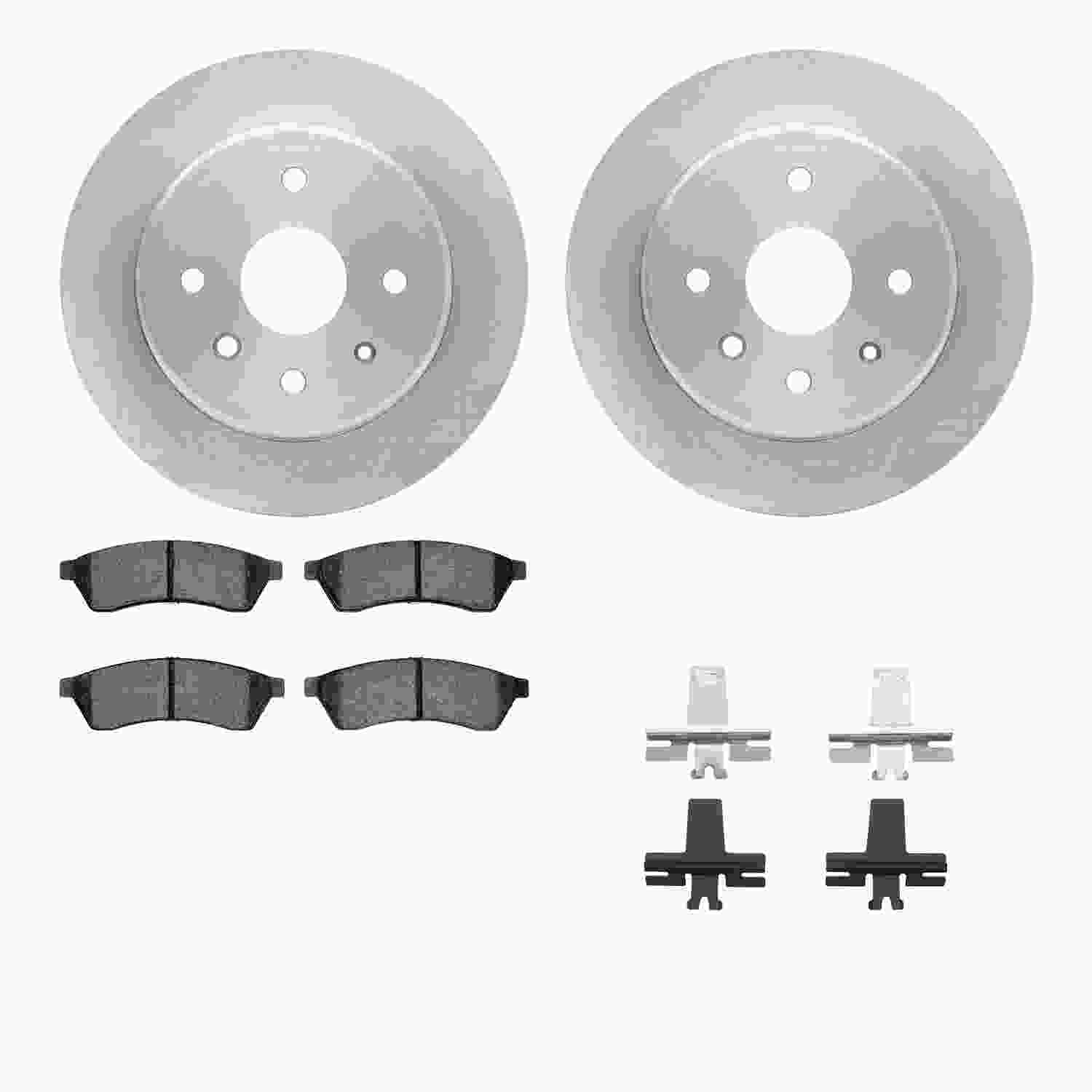 Dynamic Friction Company Disc Brake Kit 6512-01050