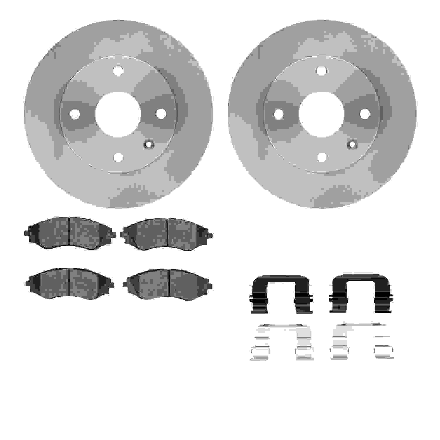 Dynamic Friction Company Disc Brake Kit 6512-01053