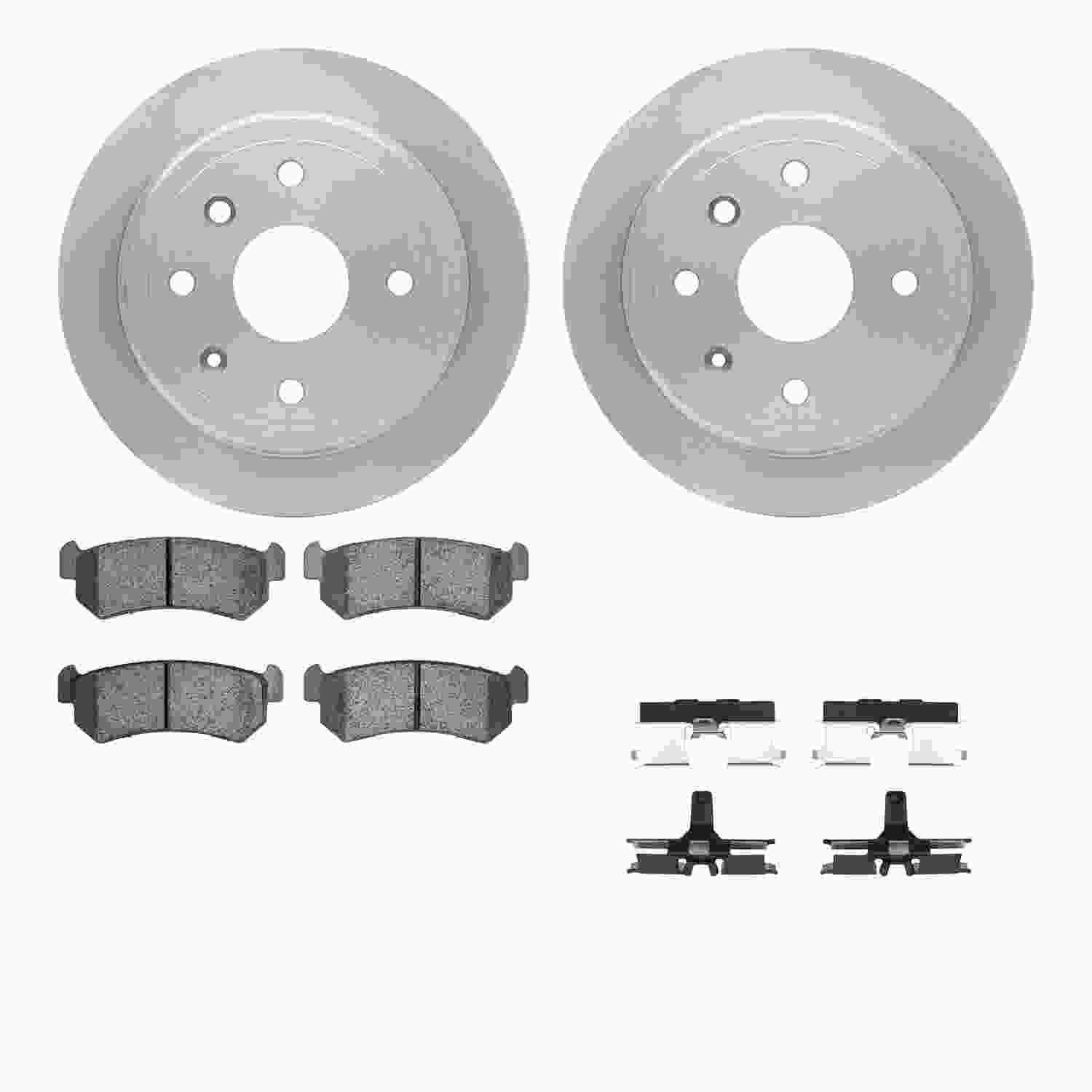 Dynamic Friction Company Disc Brake Kit 6512-01058