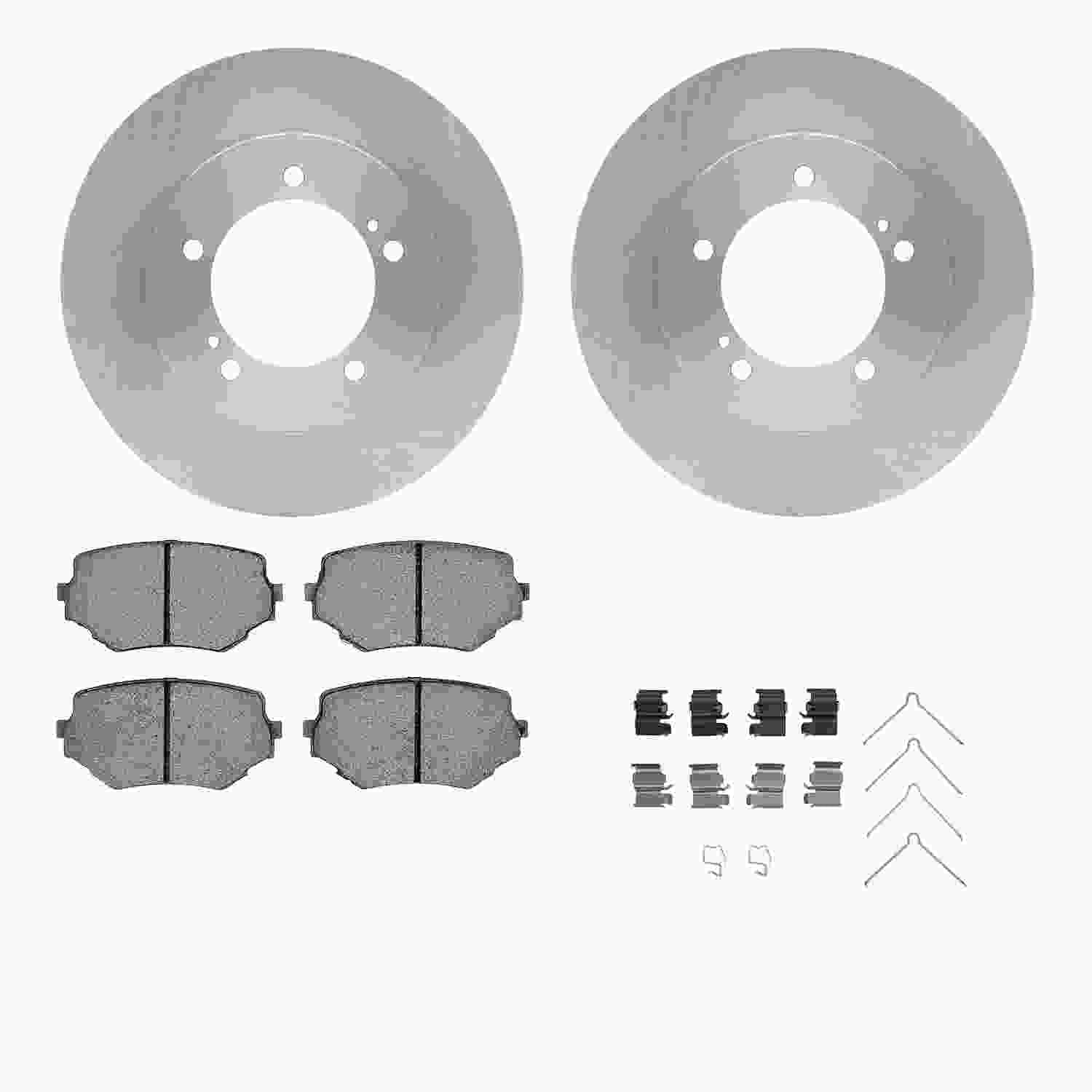 Dynamic Friction Company Disc Brake Kit 6512-01067