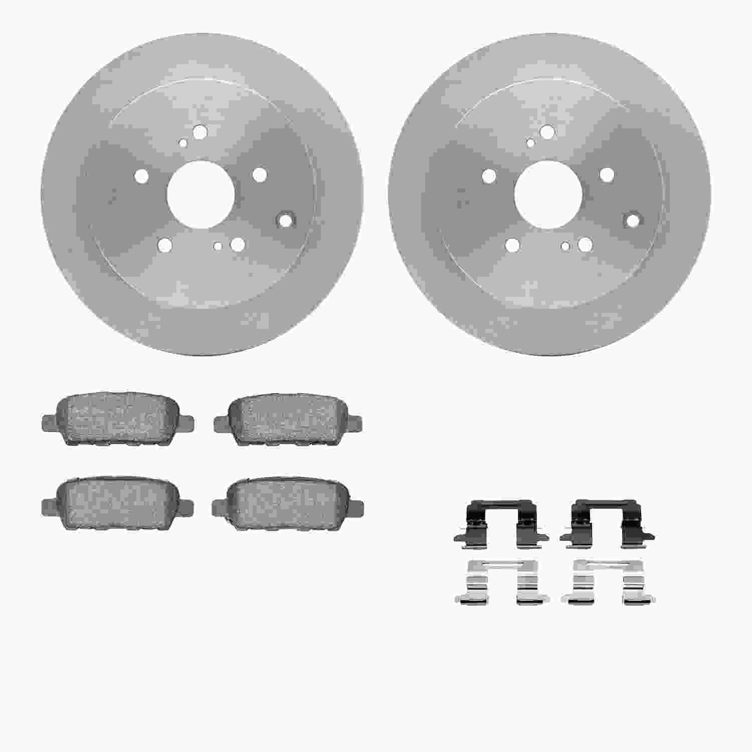 Dynamic Friction Company Disc Brake Kit 6512-01074