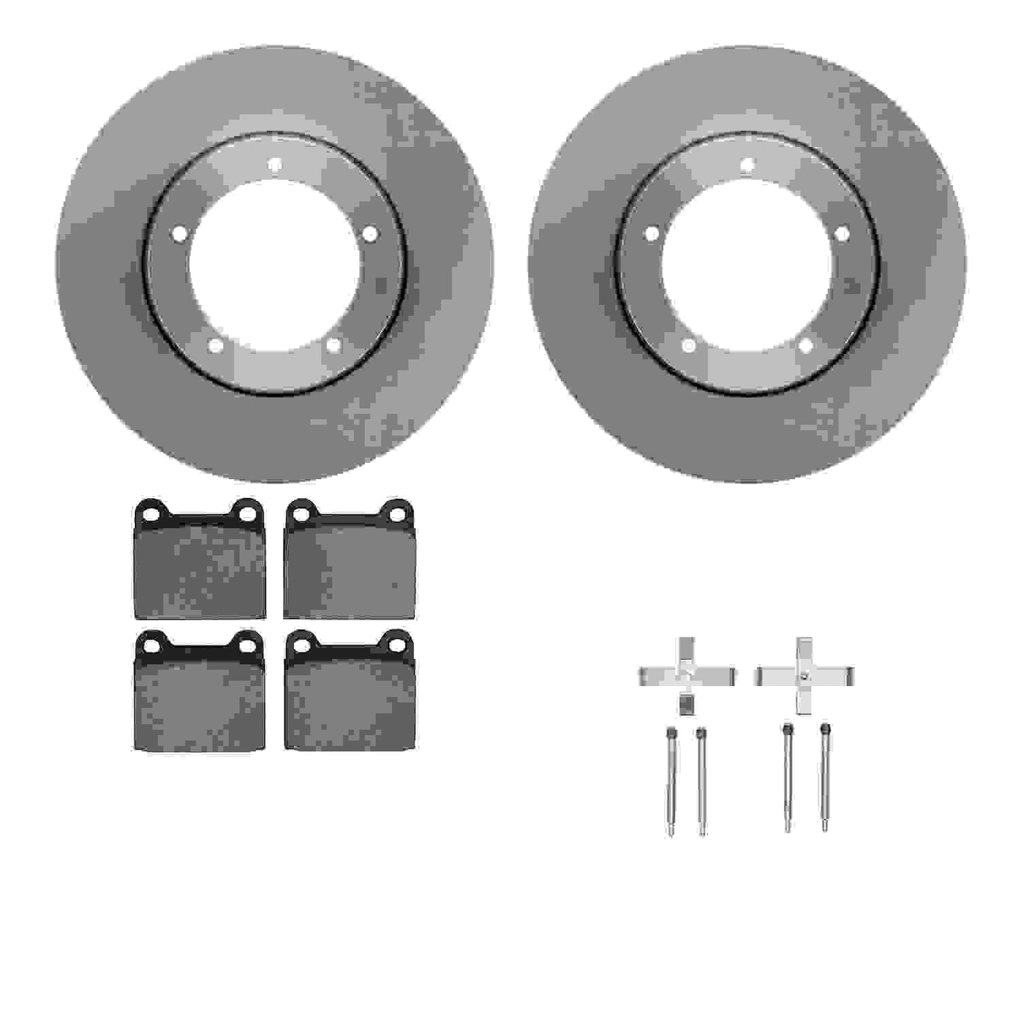 Dynamic Friction Company Disc Brake Kit 6512-02010