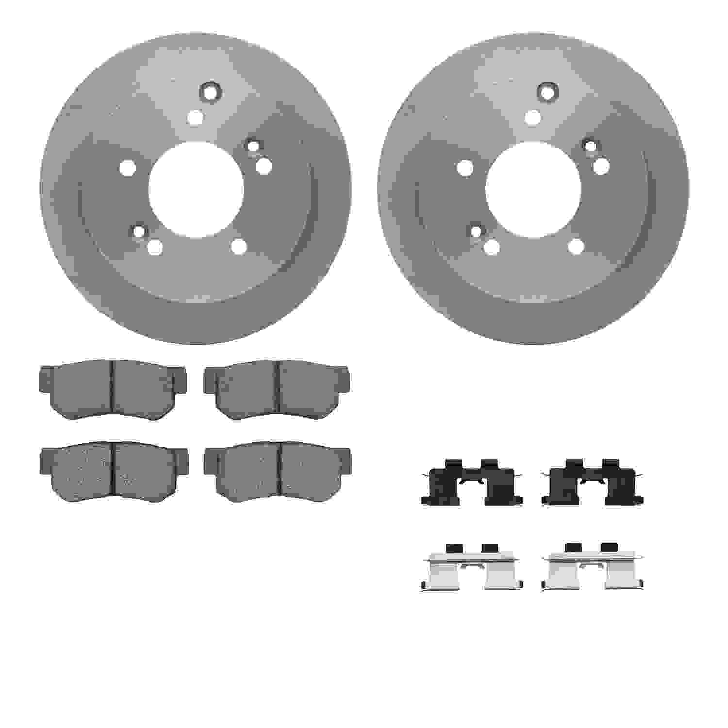 Dynamic Friction Company Disc Brake Kit 6512-03176