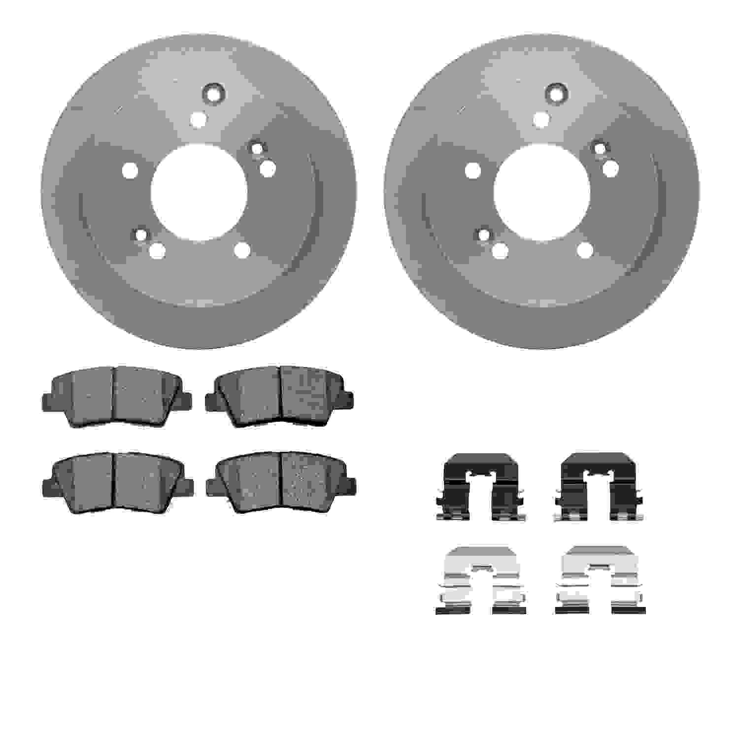 Dynamic Friction Company Disc Brake Kit 6512-03177