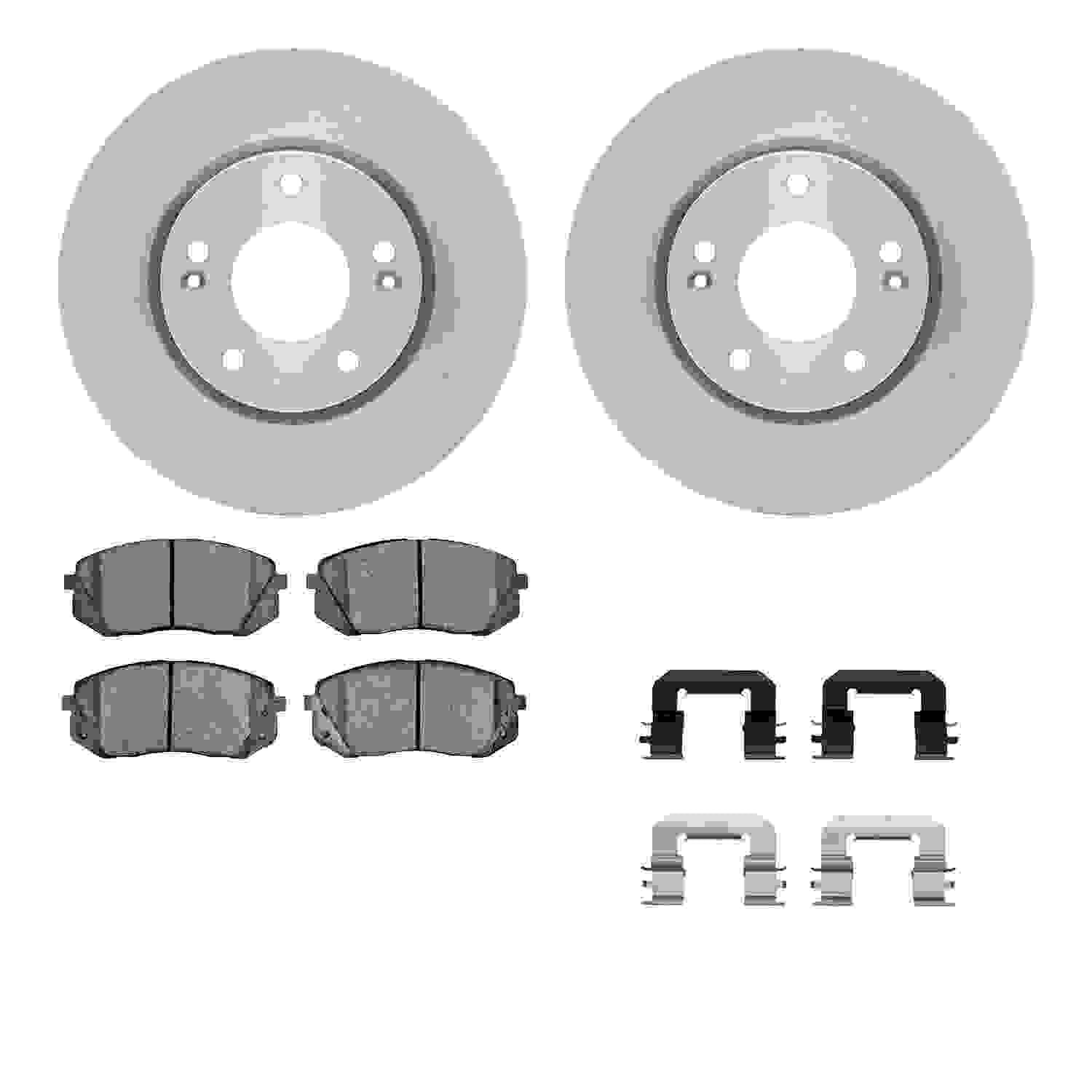 Dynamic Friction Company Disc Brake Kit 6512-03196