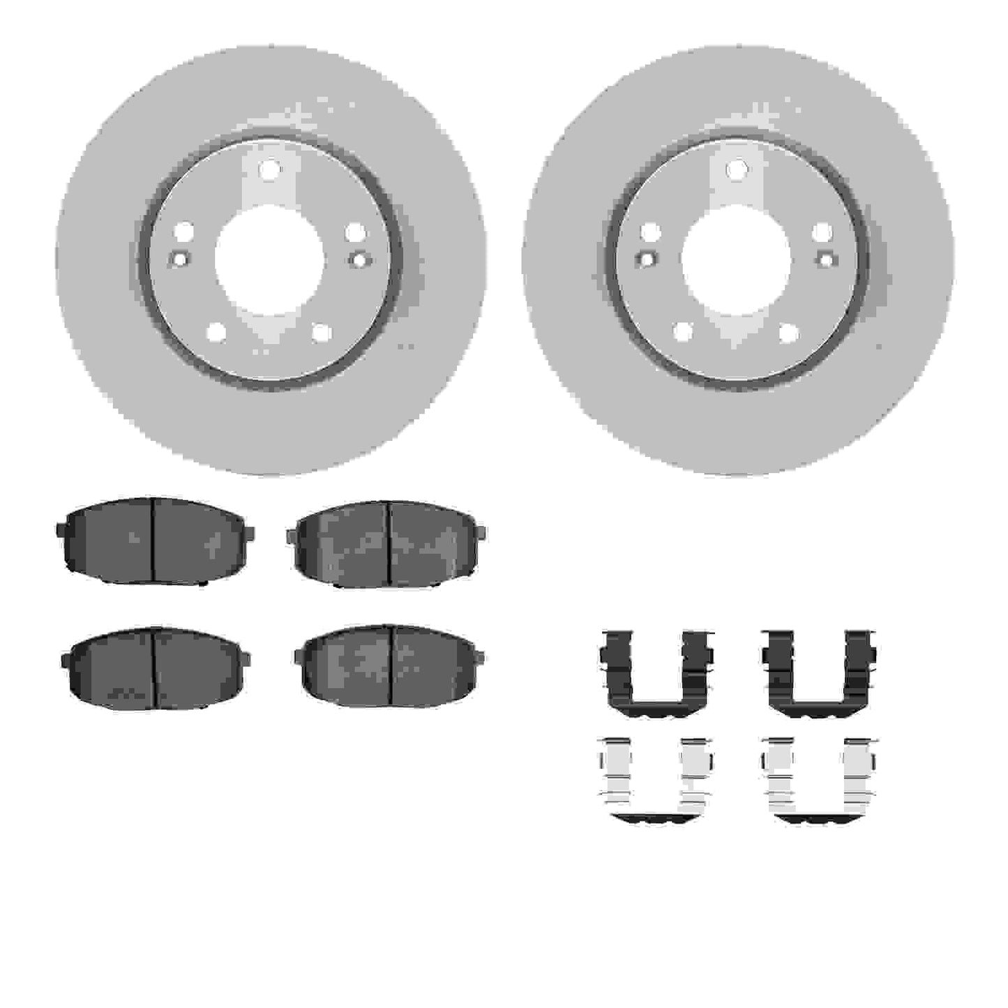 Dynamic Friction Company Disc Brake Kit 6512-03197
