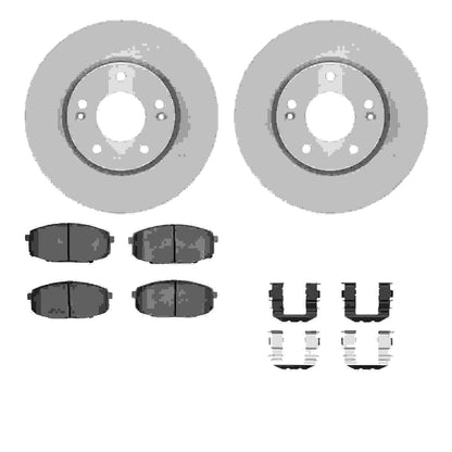 Dynamic Friction Company Disc Brake Kit 6512-03197