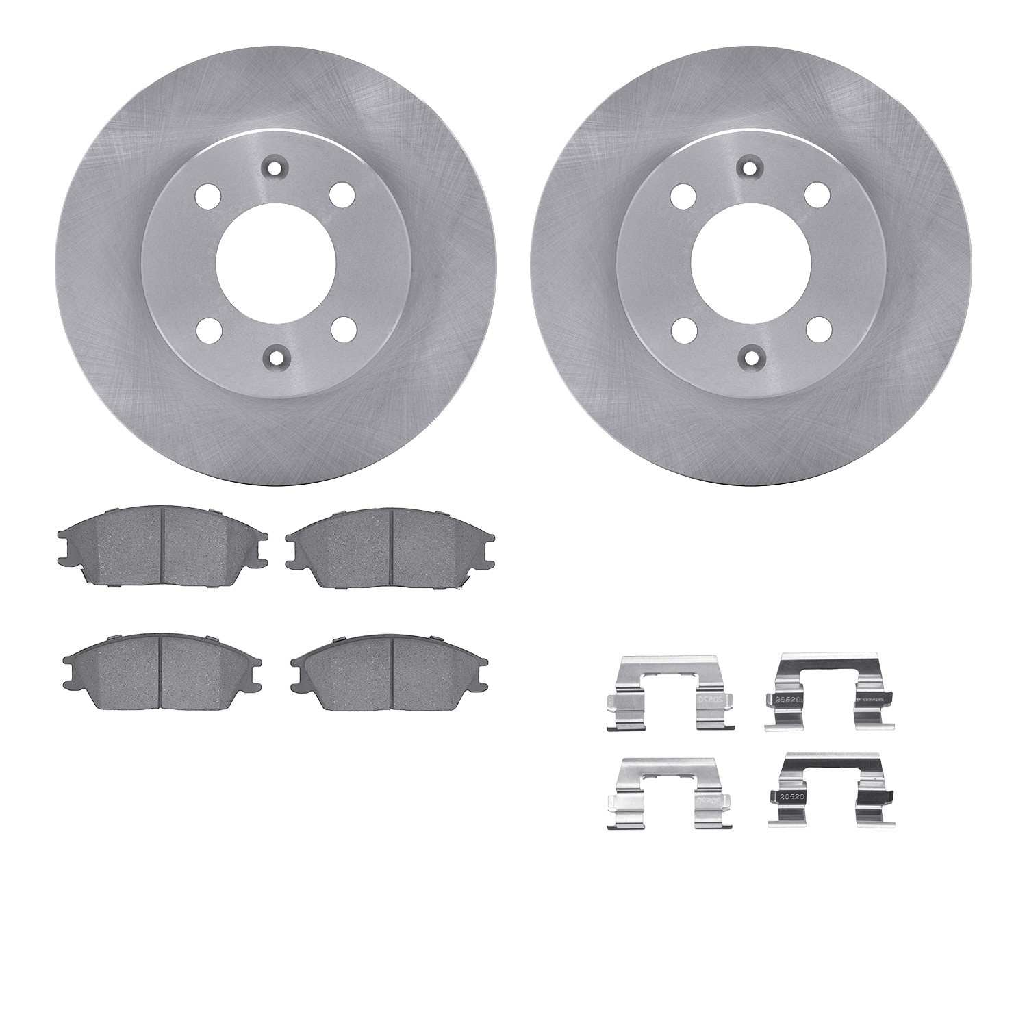 Dynamic Friction Company Disc Brake Kit 6512-03204