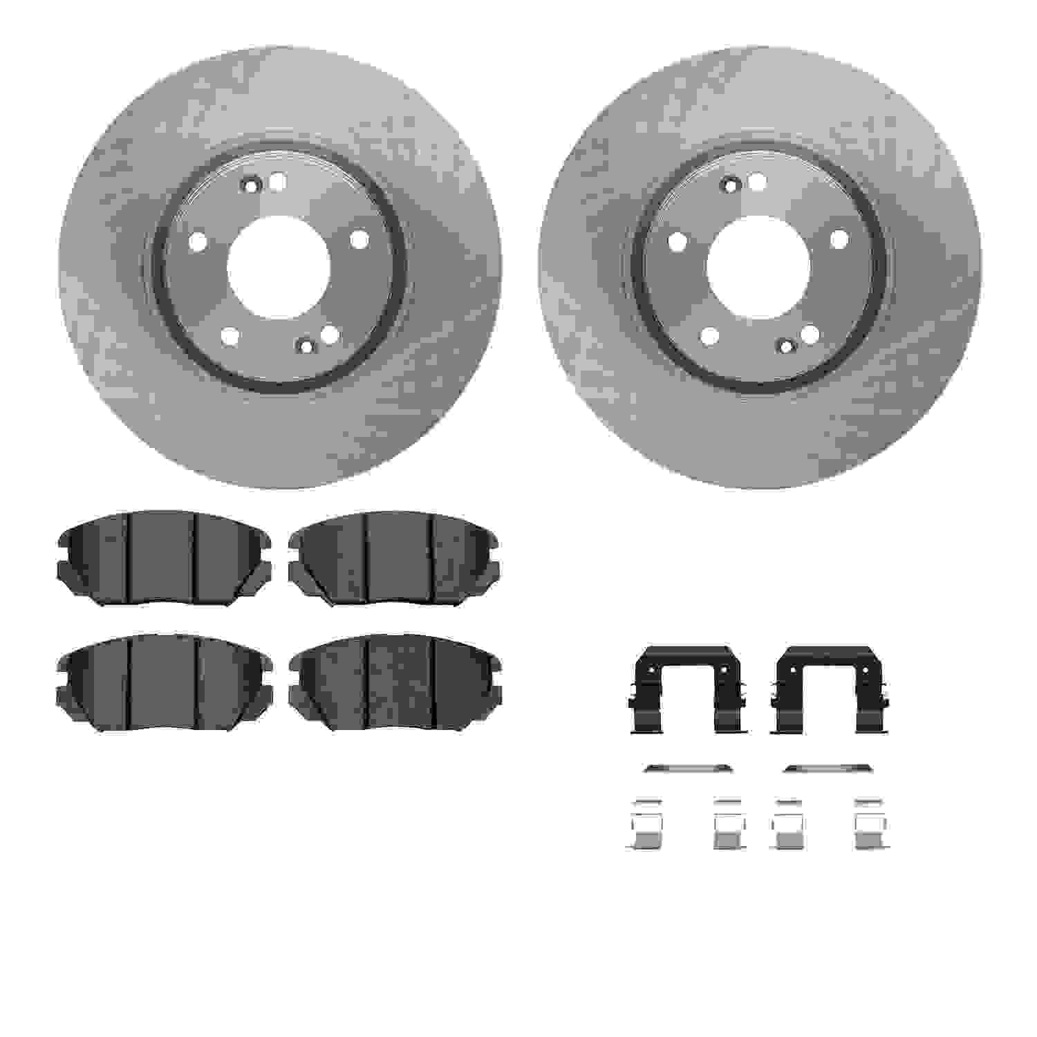 Dynamic Friction Company Disc Brake Kit 6512-03213