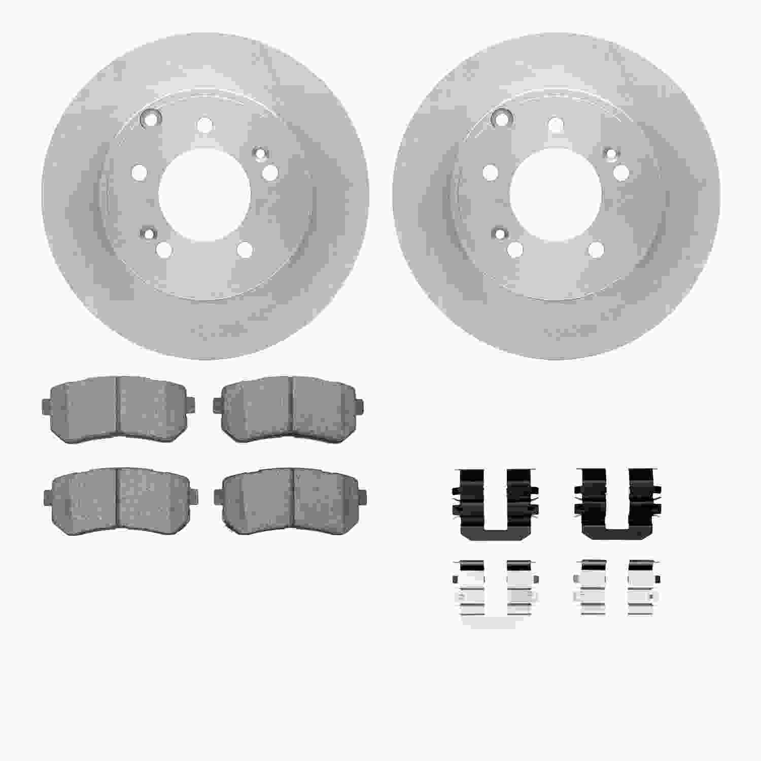 Dynamic Friction Company Disc Brake Kit 6512-03258