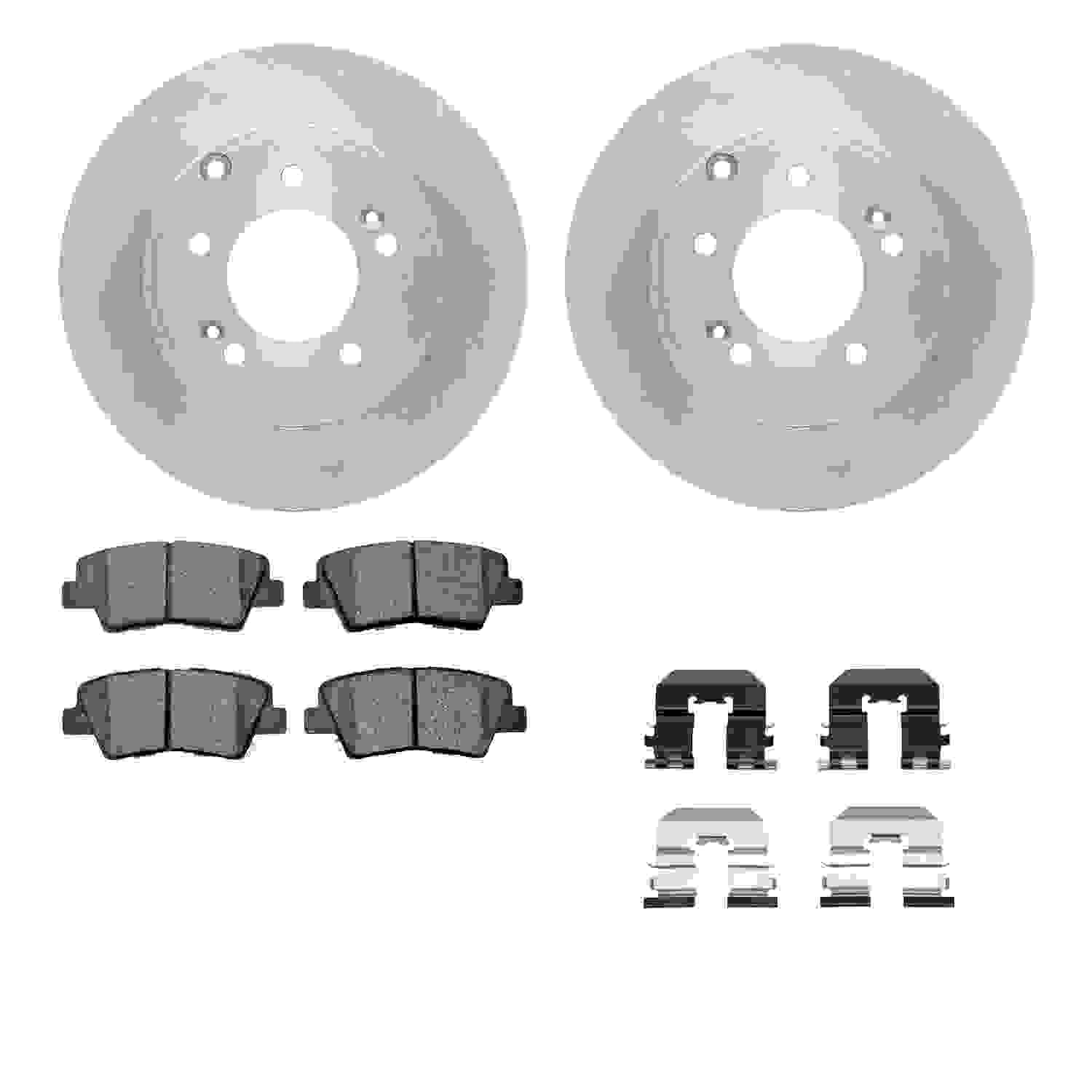 Dynamic Friction Company Disc Brake Kit 6512-03261