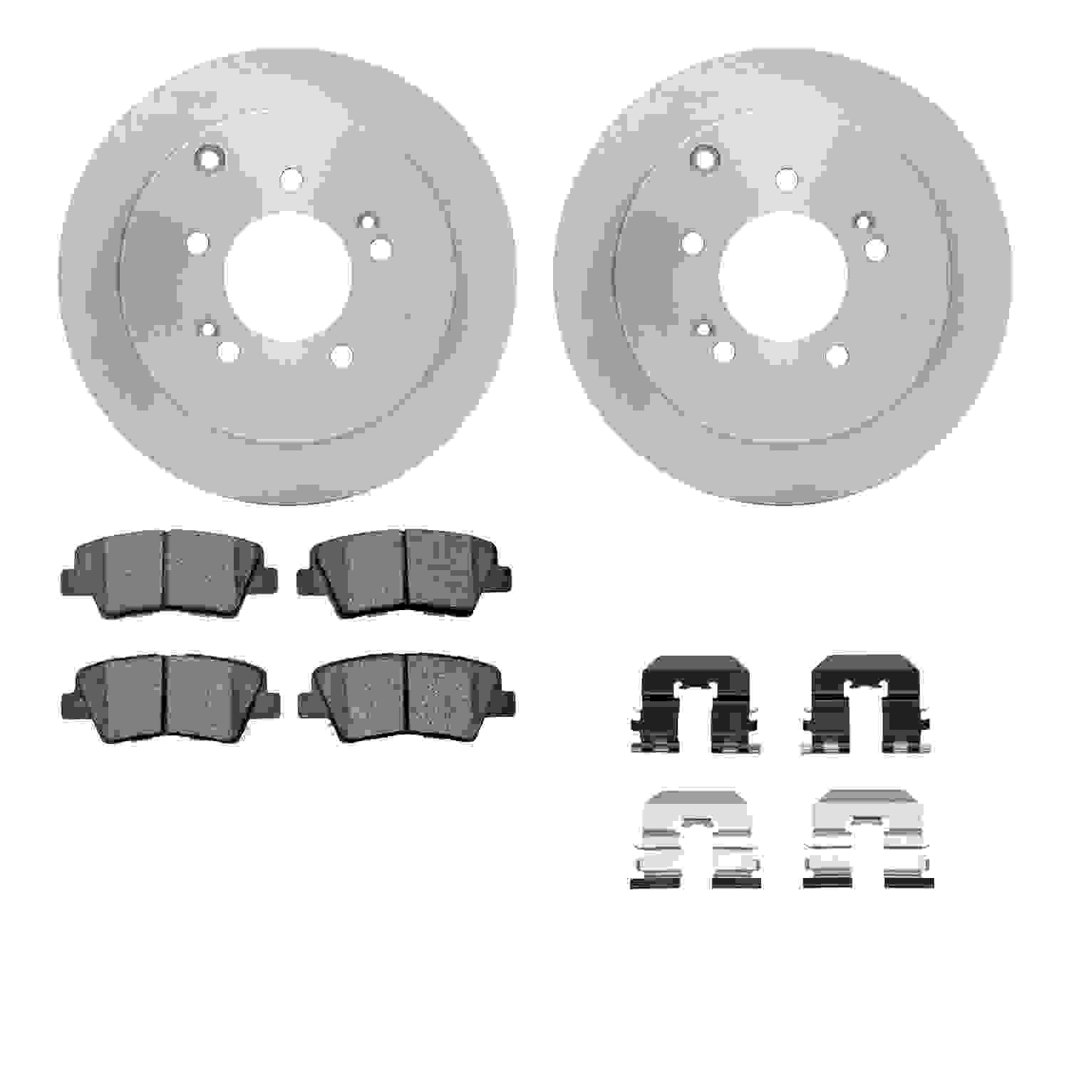 Dynamic Friction Company Disc Brake Kit 6512-03267