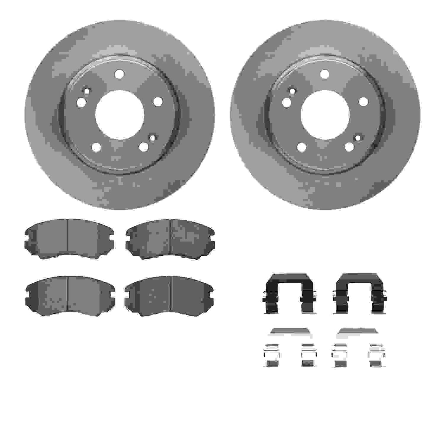 Dynamic Friction Company Disc Brake Kit 6512-03270