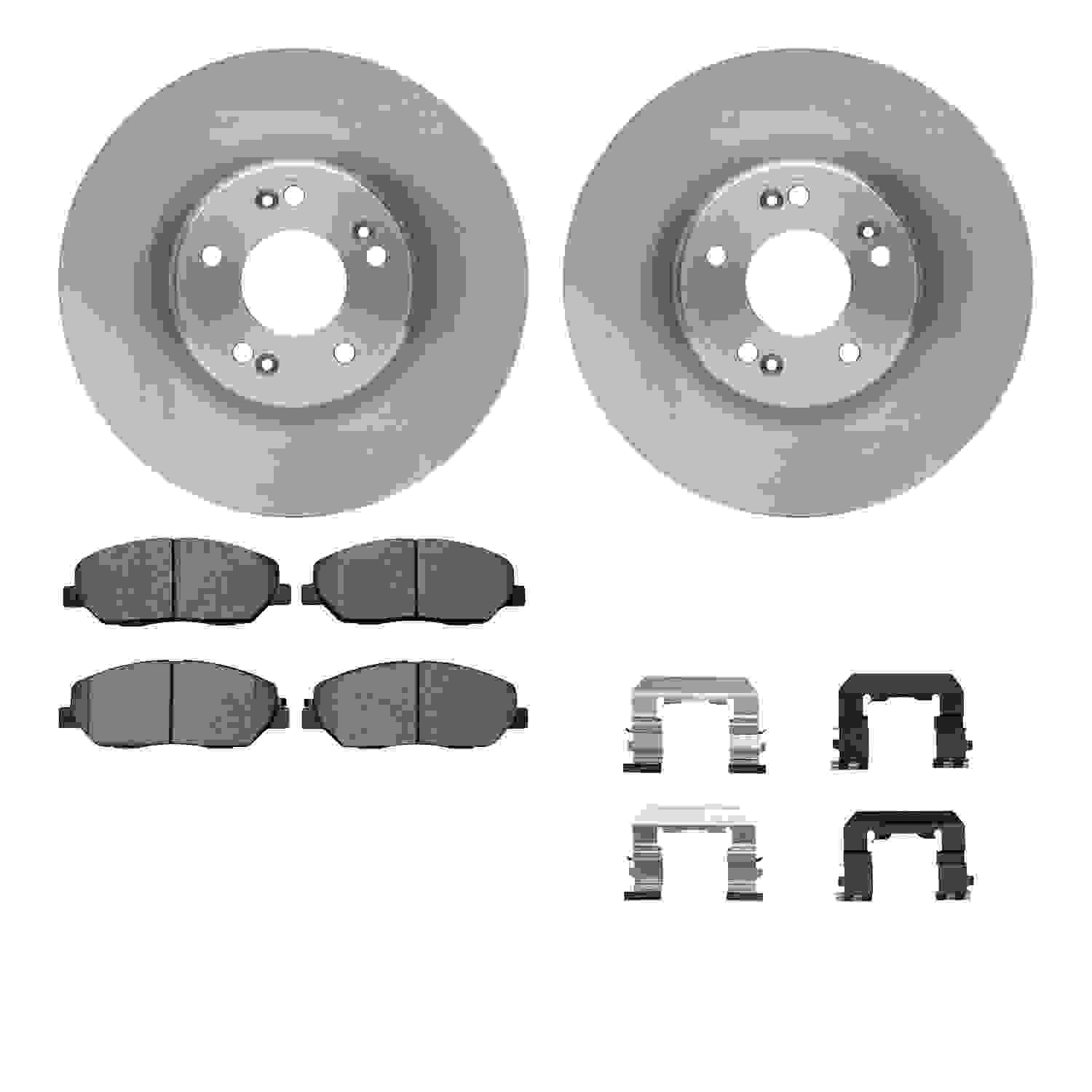 Dynamic Friction Company Disc Brake Kit 6512-03291