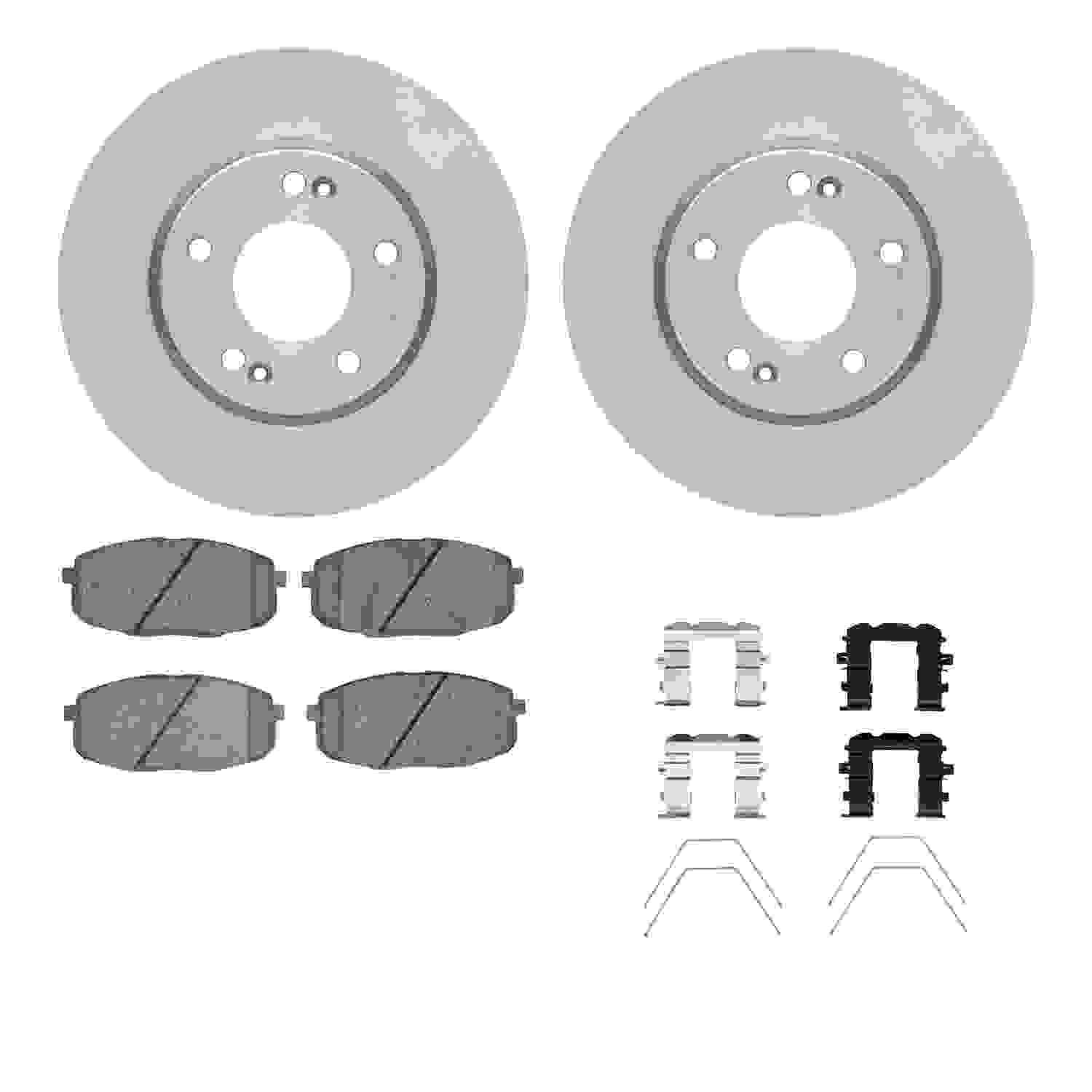 Dynamic Friction Company Disc Brake Kit 6512-03337