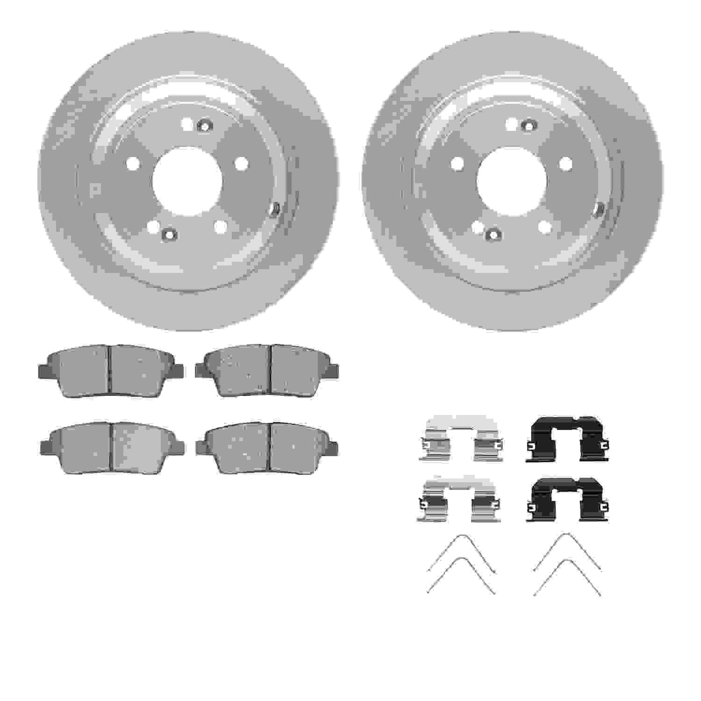 Dynamic Friction Company Disc Brake Kit 6512-03351