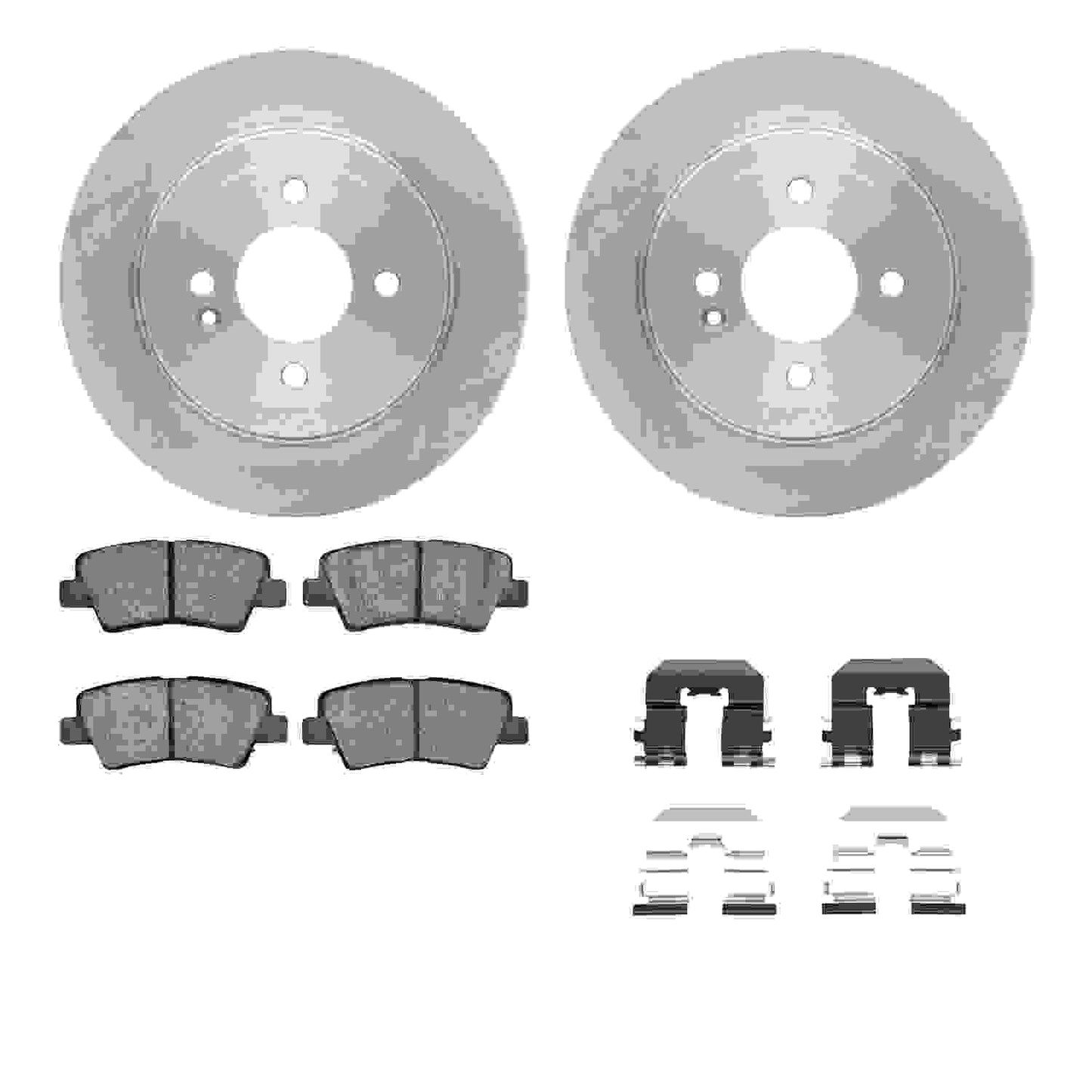 Dynamic Friction Company Disc Brake Kit 6512-03362