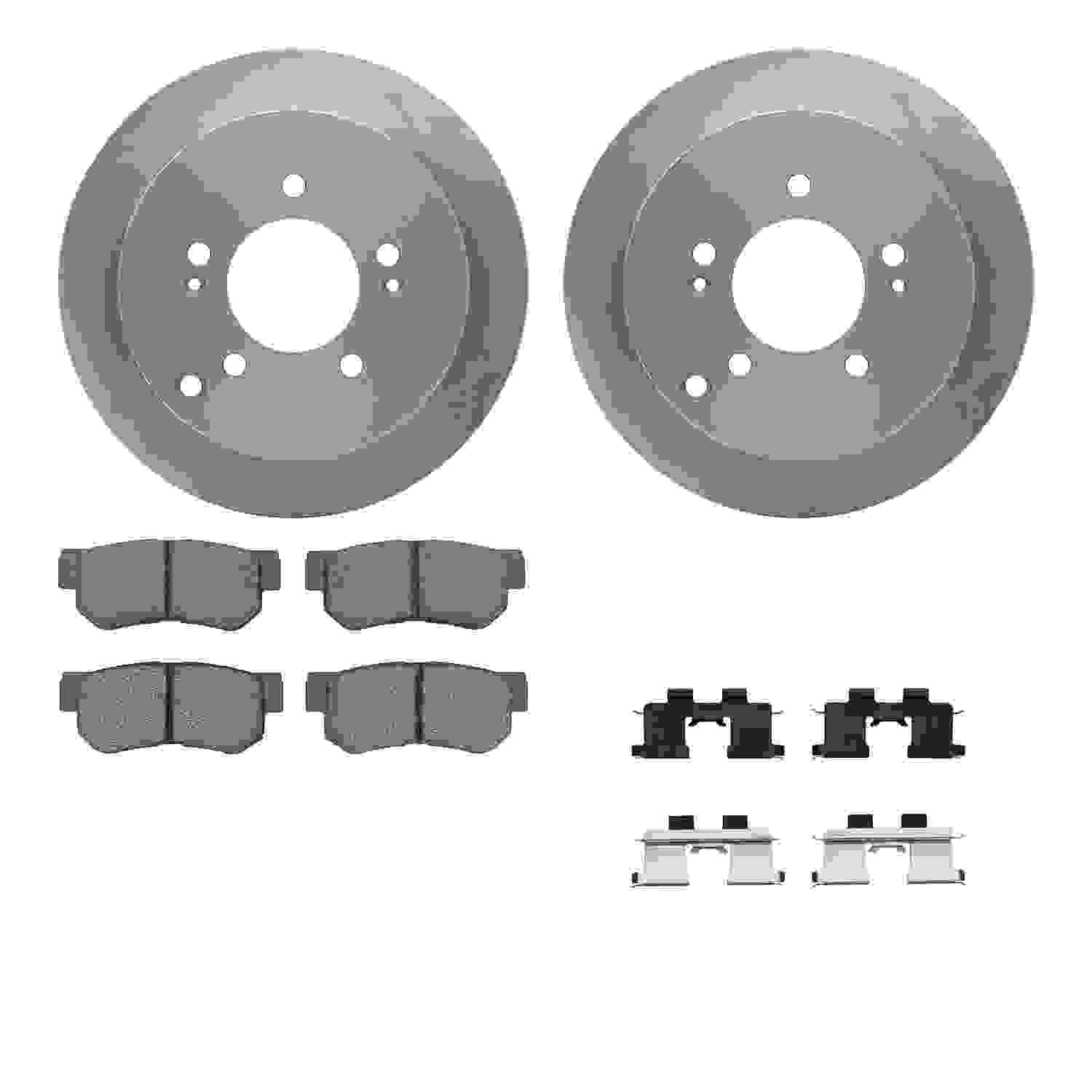 Dynamic Friction Company Disc Brake Kit 6512-03376