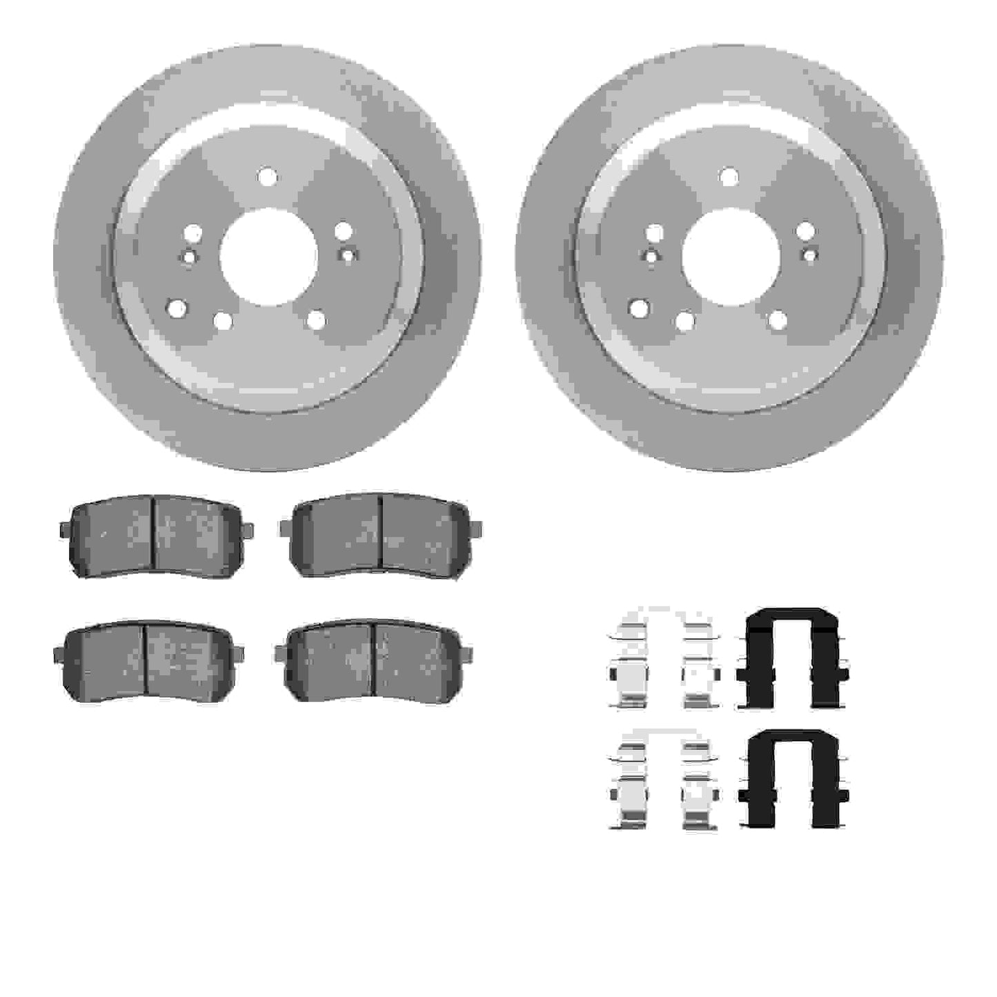 Dynamic Friction Company Disc Brake Kit 6512-03390