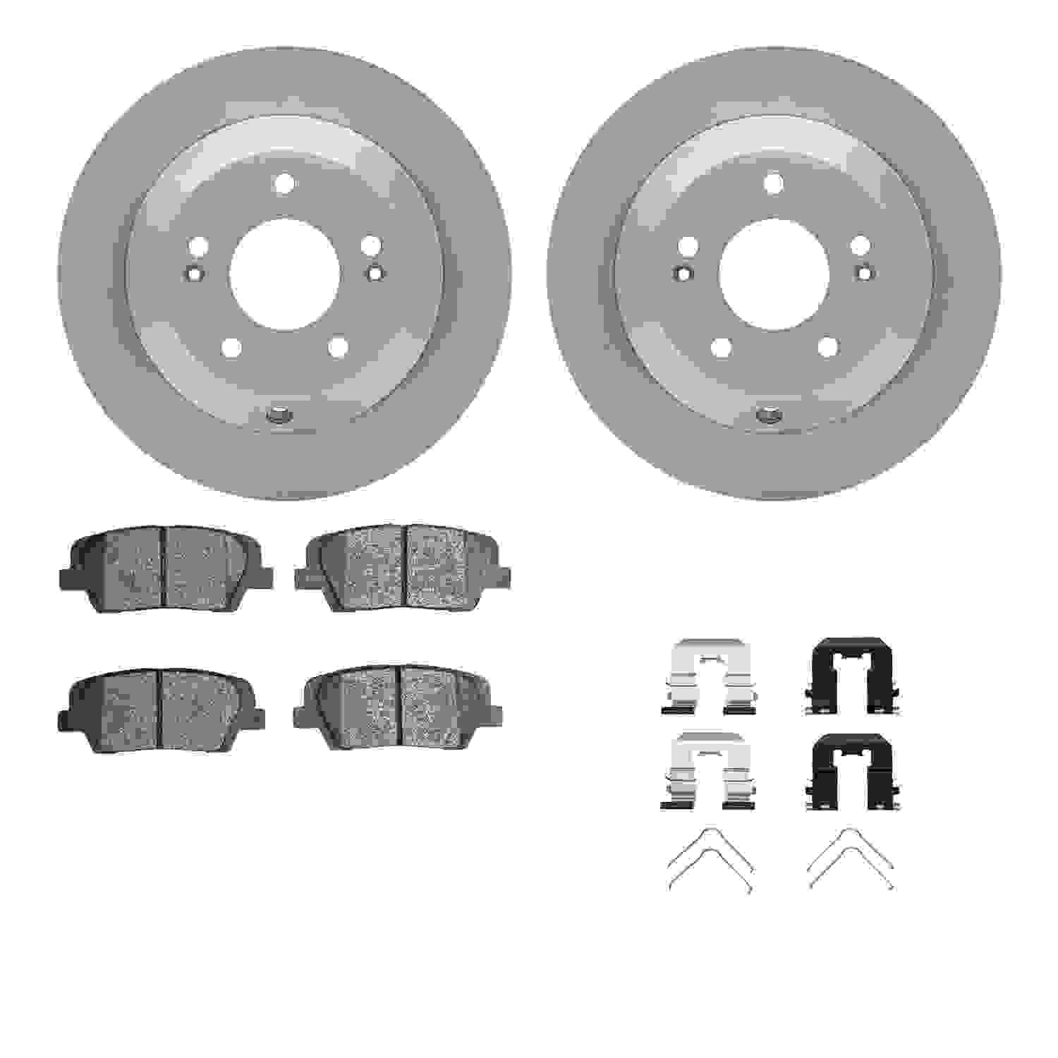 Dynamic Friction Company Disc Brake Kit 6512-03399