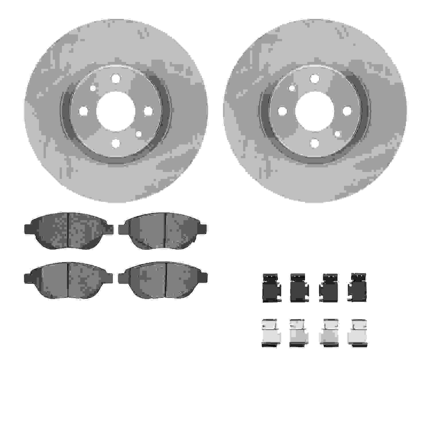 Dynamic Friction Company Disc Brake Kit 6512-07027