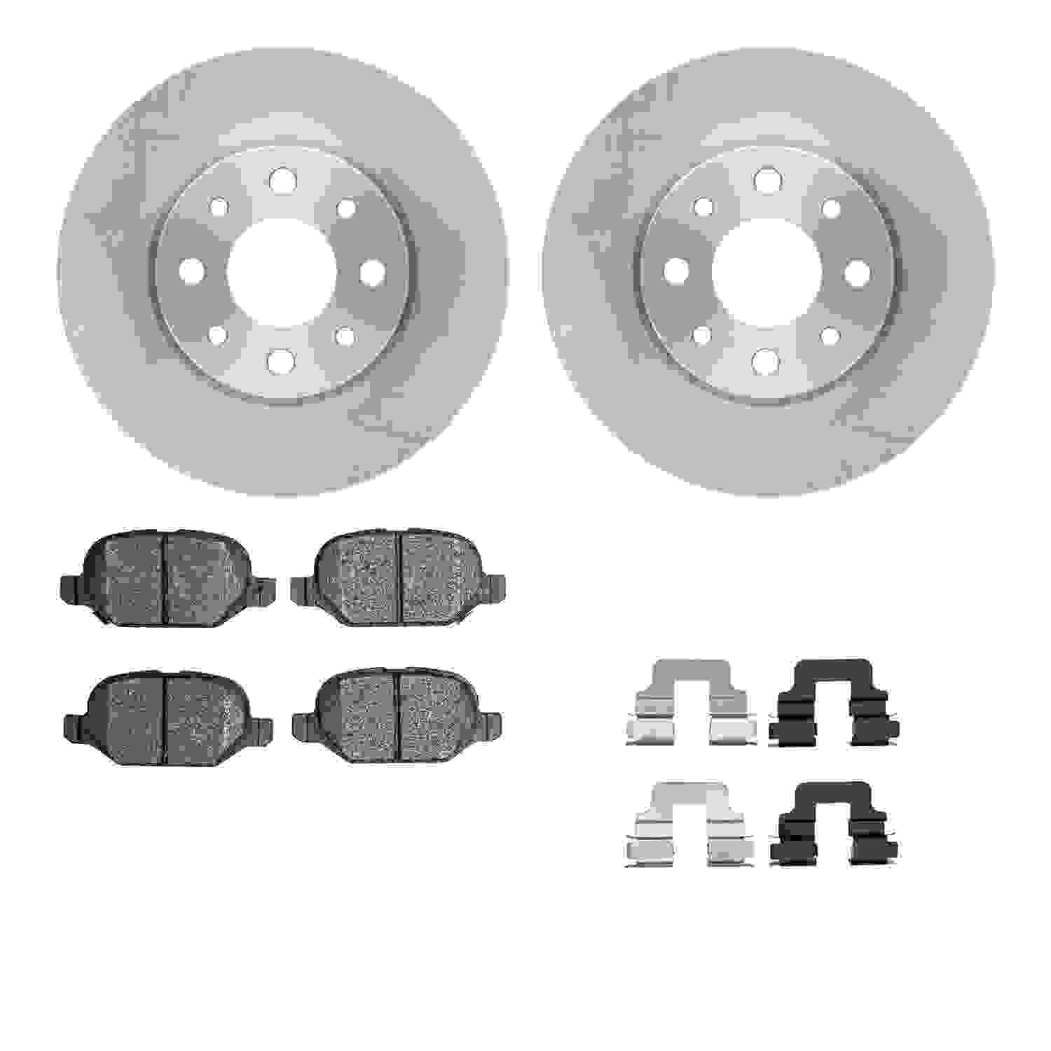 Dynamic Friction Company Disc Brake Kit 6512-07030