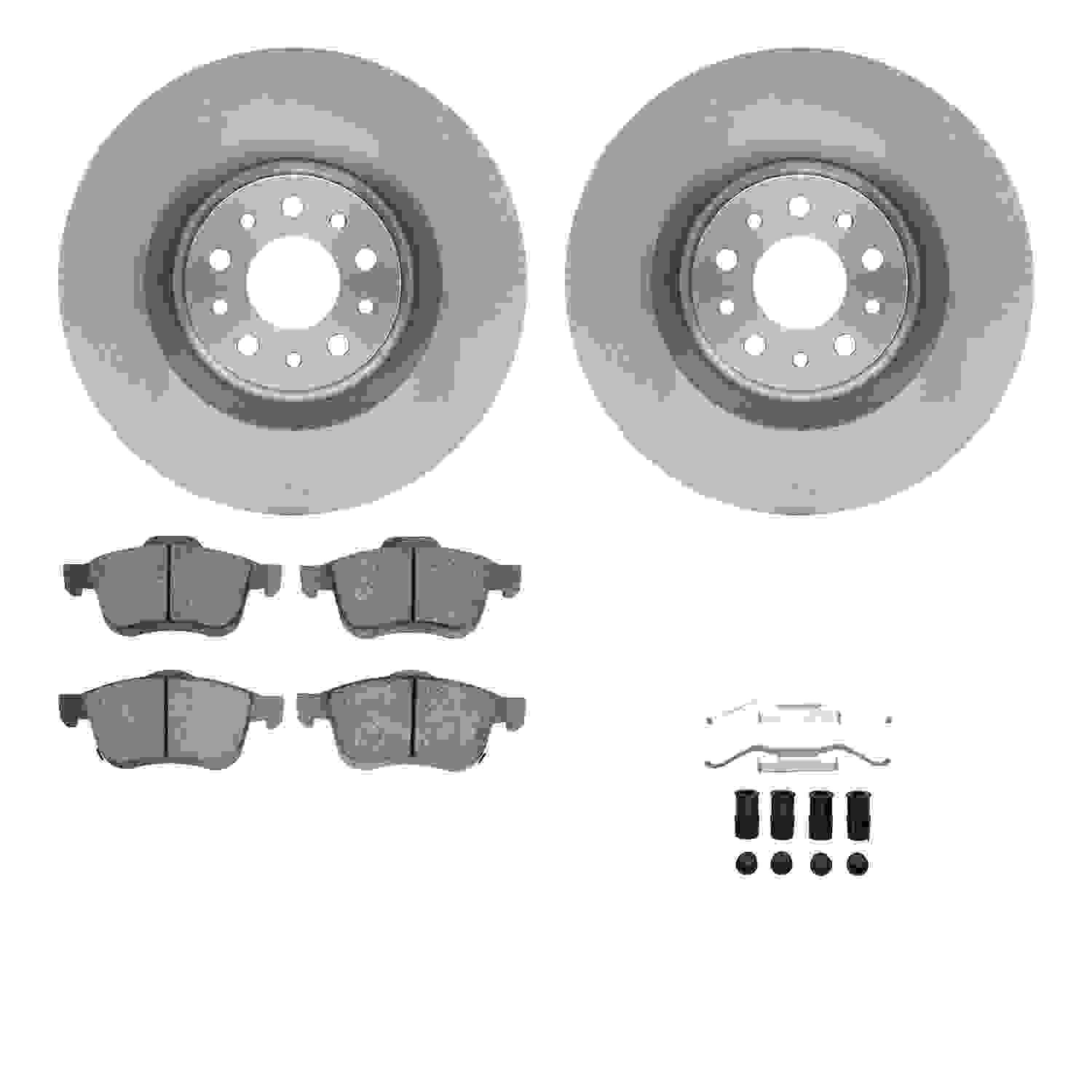 Dynamic Friction Company Disc Brake Kit 6512-07033