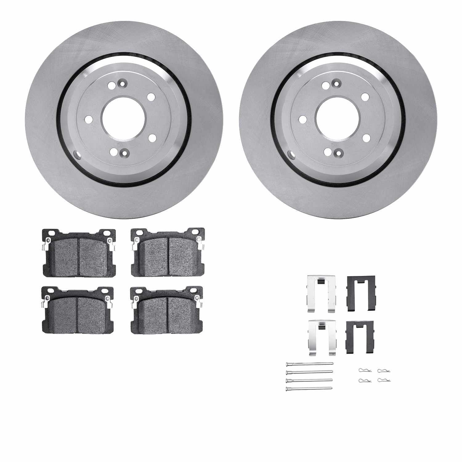 Dynamic Friction Company Disc Brake Kit 6512-10008