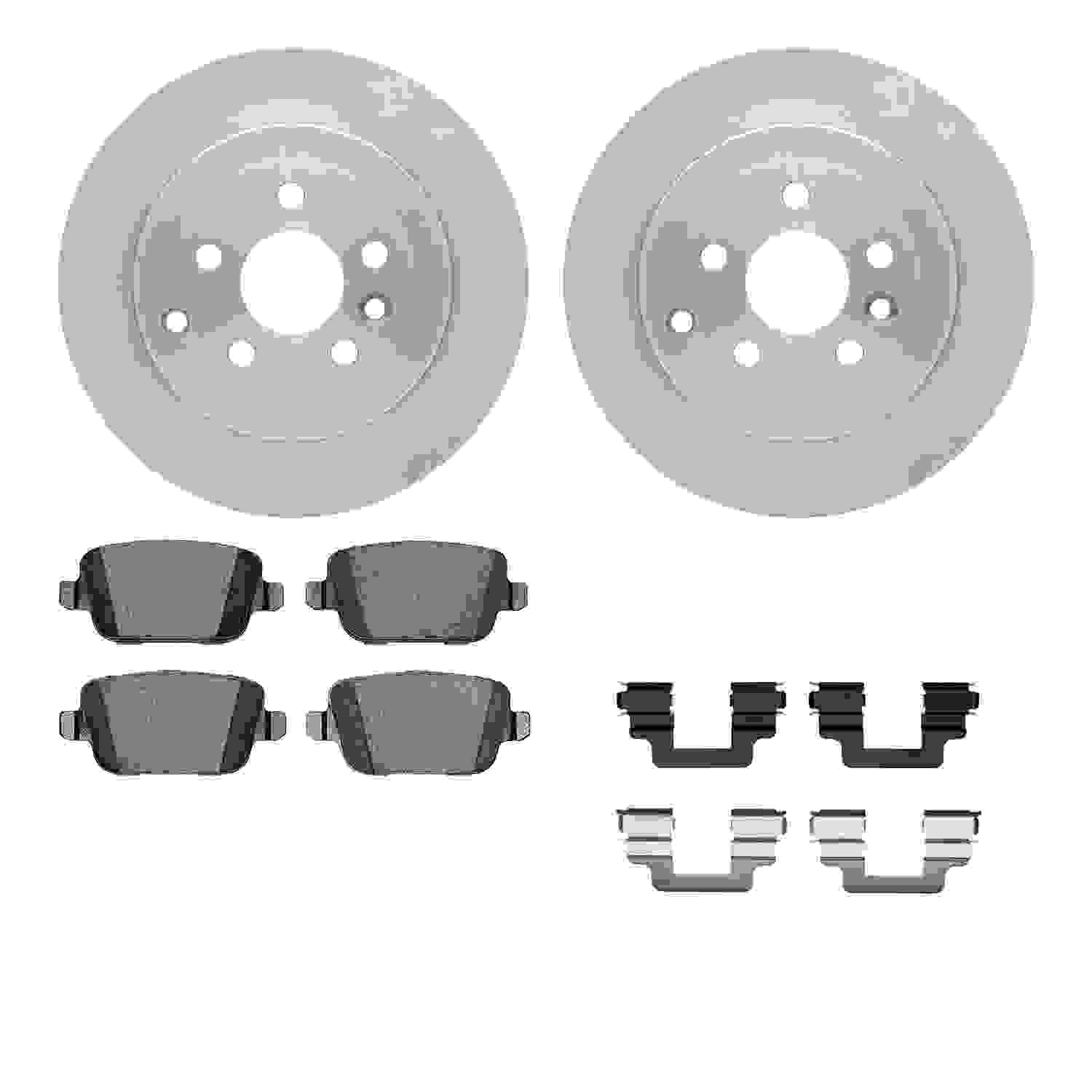 Dynamic Friction Company Disc Brake Kit 6512-11113