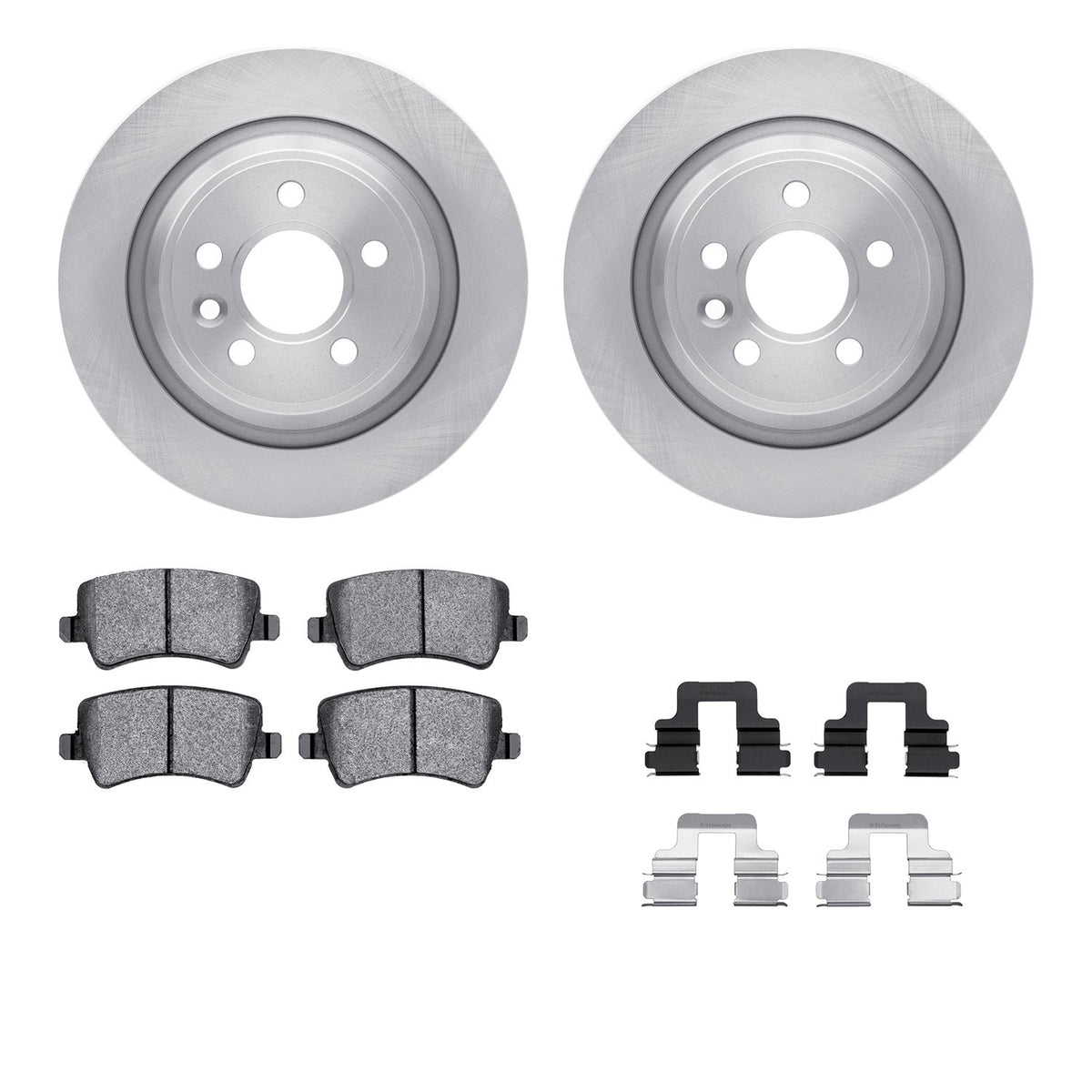 Dynamic Friction Company Disc Brake Kit 6512-11136