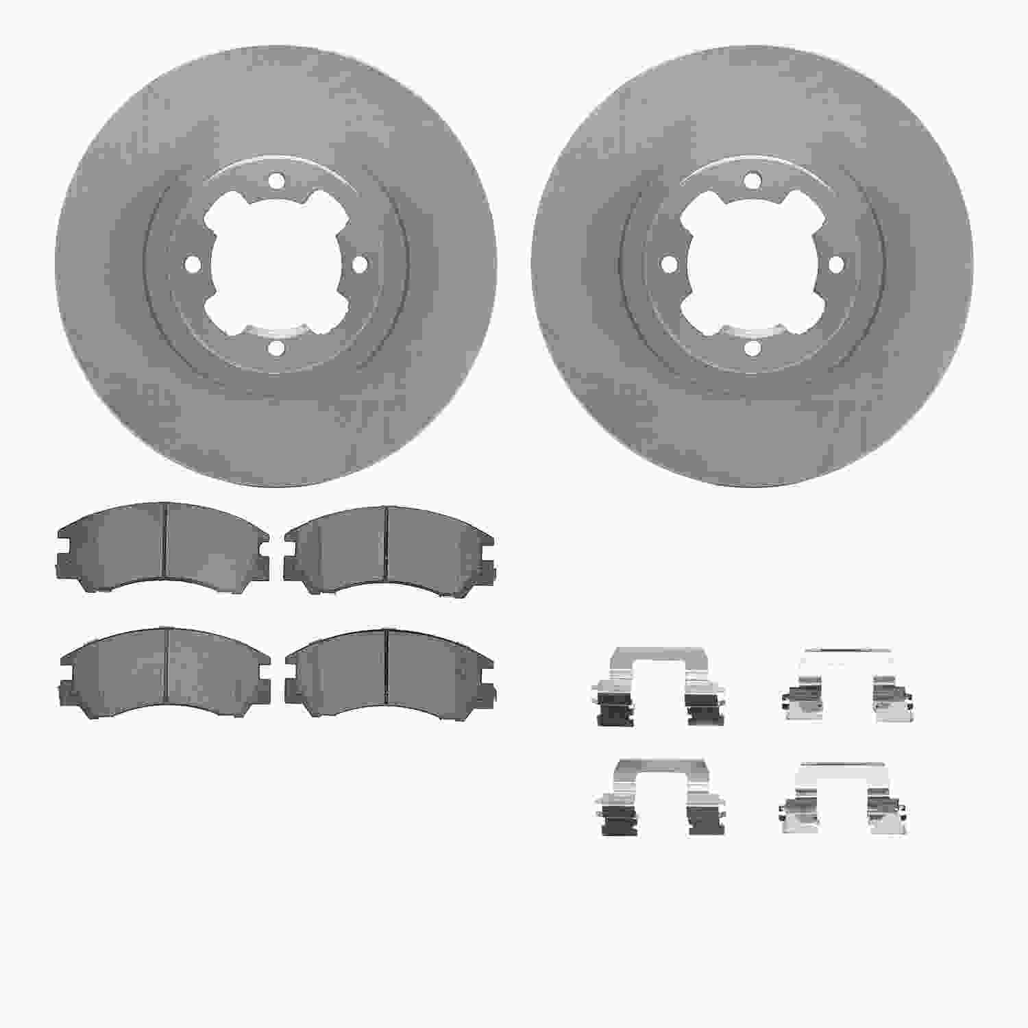 Dynamic Friction Company Disc Brake Kit 6512-13042