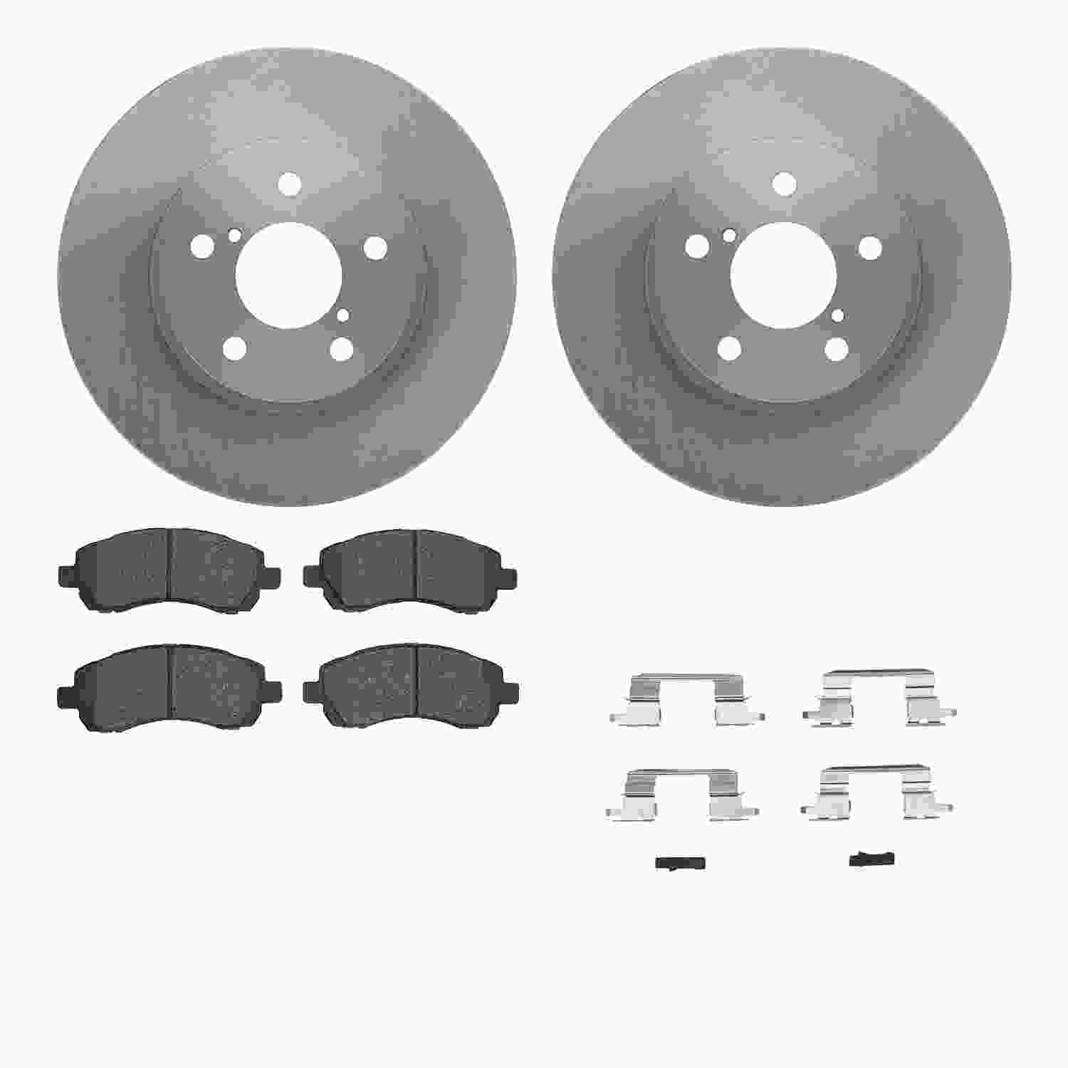 Dynamic Friction Company Disc Brake Kit 6512-13070