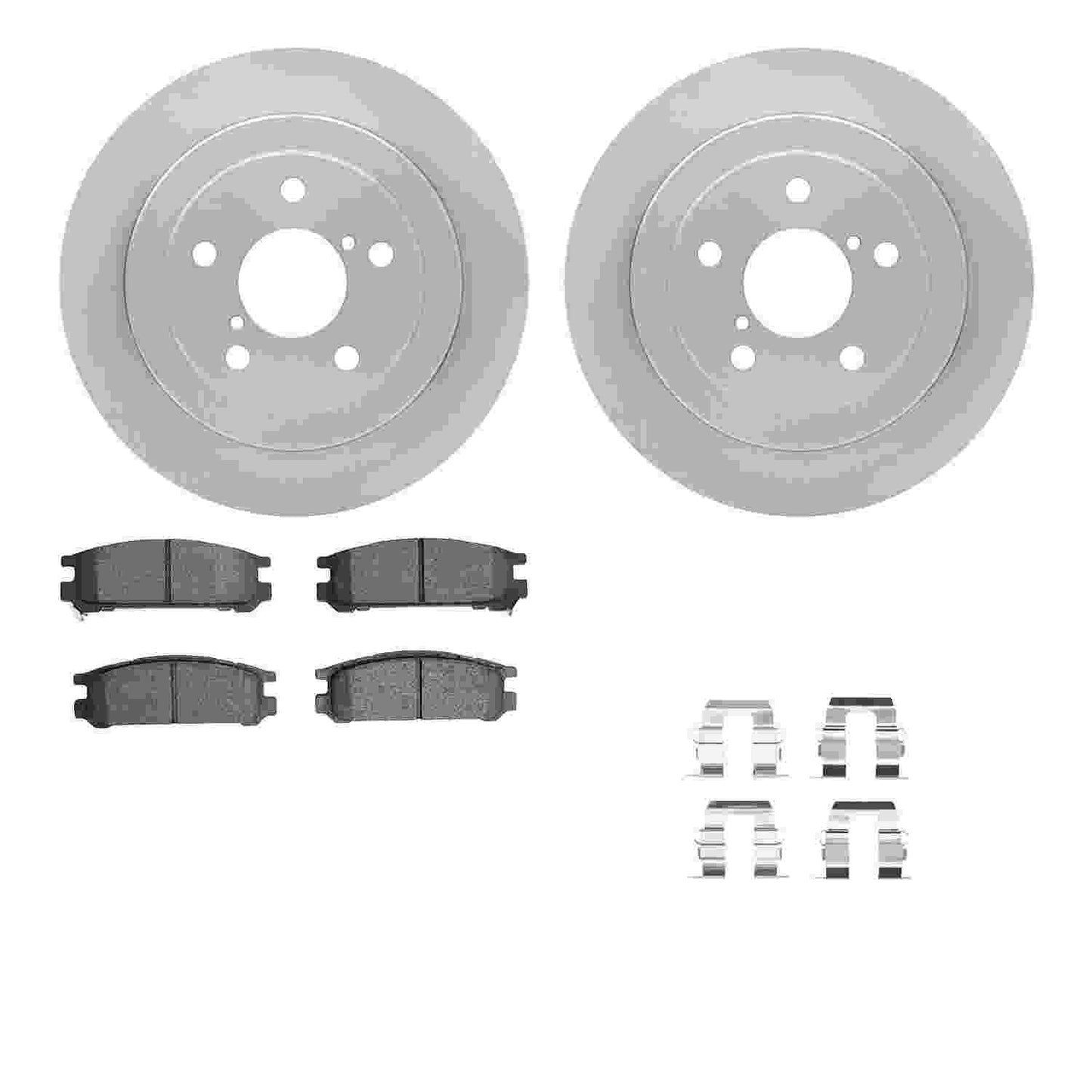 Dynamic Friction Company Disc Brake Kit 6512-13075
