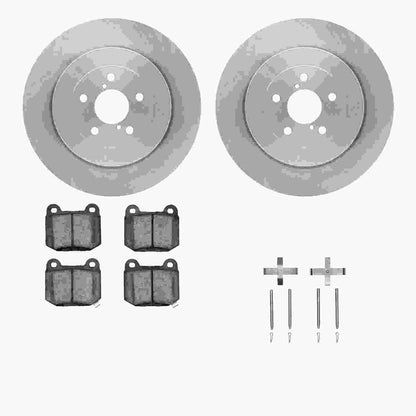 Dynamic Friction Company Disc Brake Kit 6512-13123