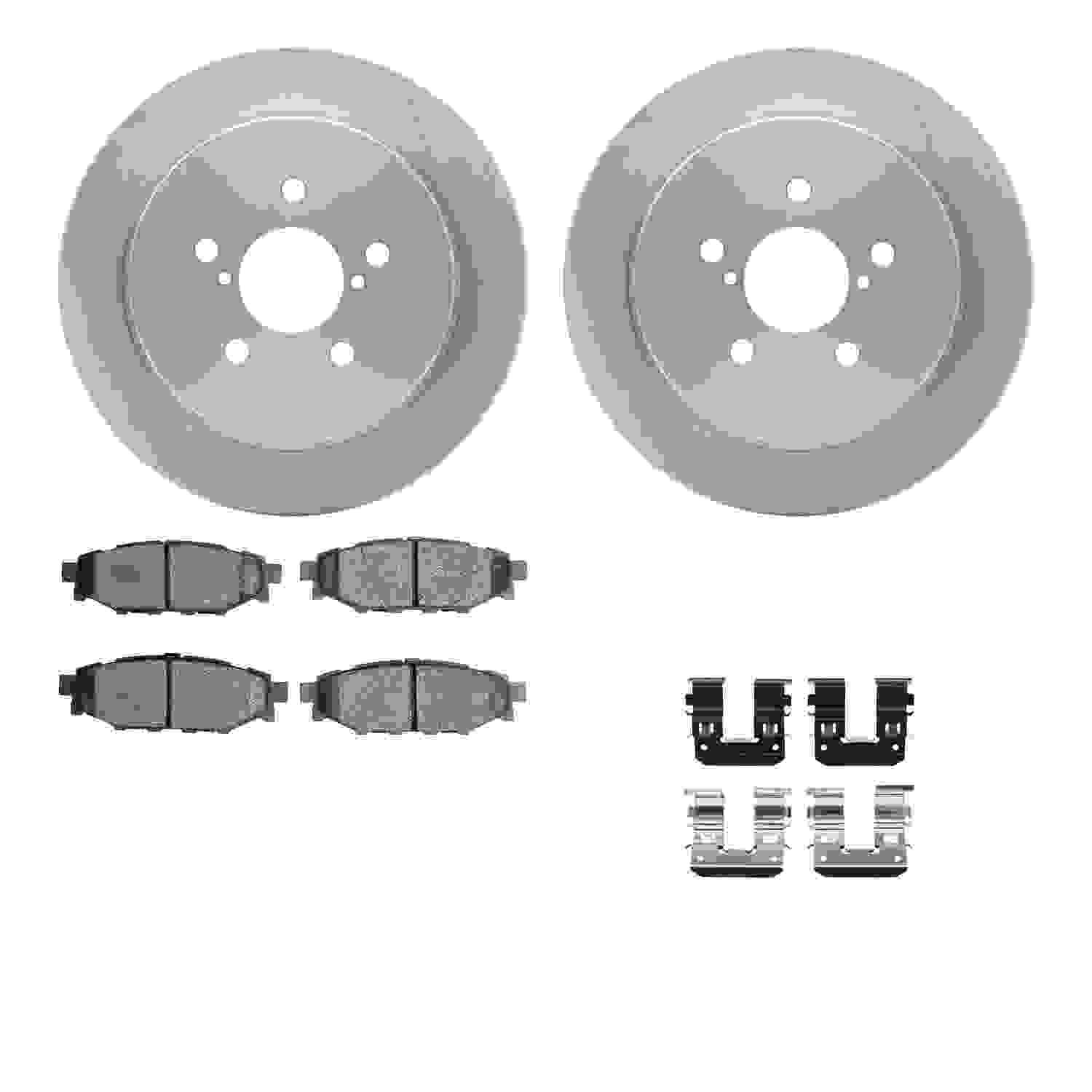 Dynamic Friction Company Disc Brake Kit 6512-13150