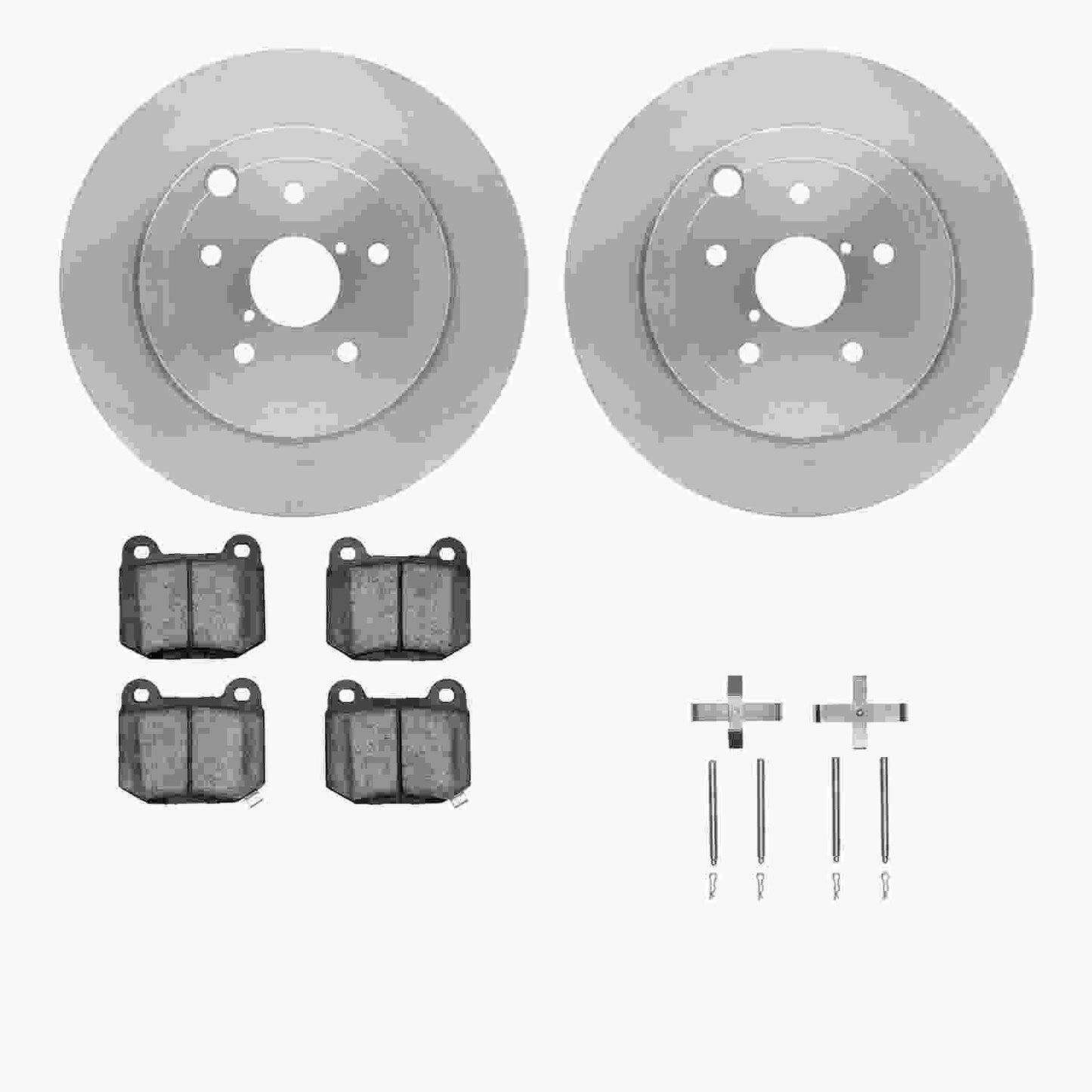 Dynamic Friction Company Disc Brake Kit 6512-13156
