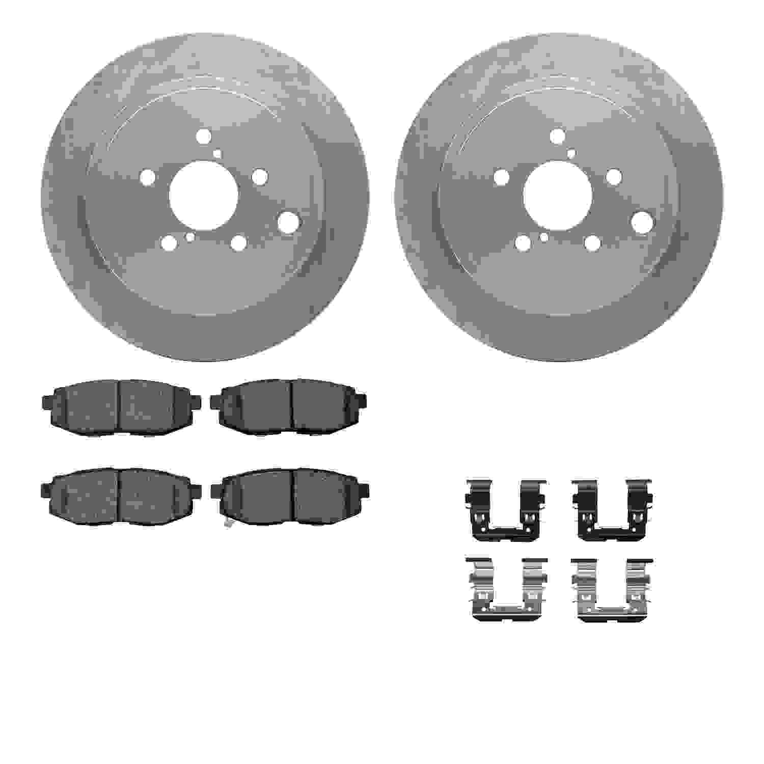 Dynamic Friction Company Disc Brake Kit 6512-13159